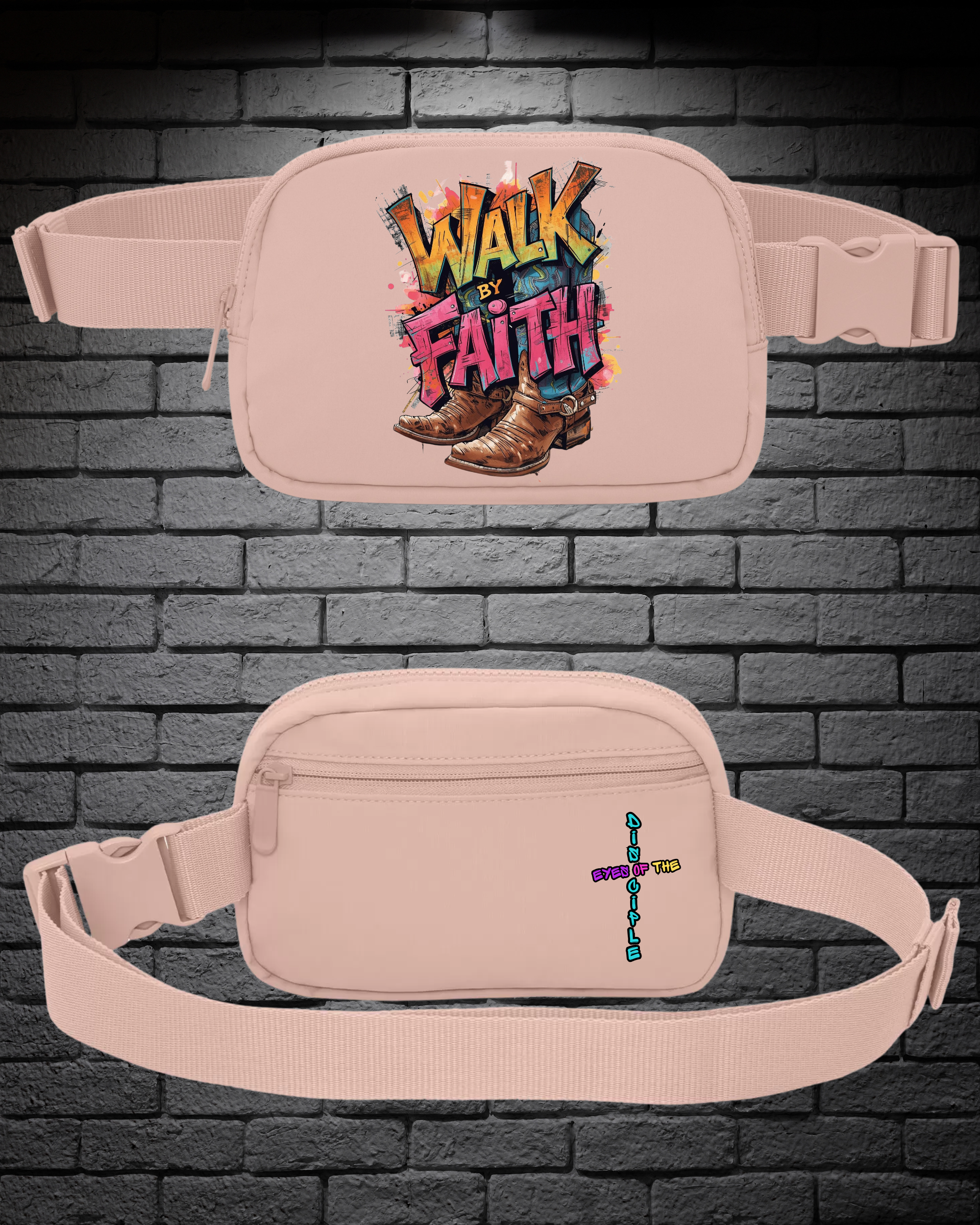 Dusty Rose - Cross Body / Hip Bag