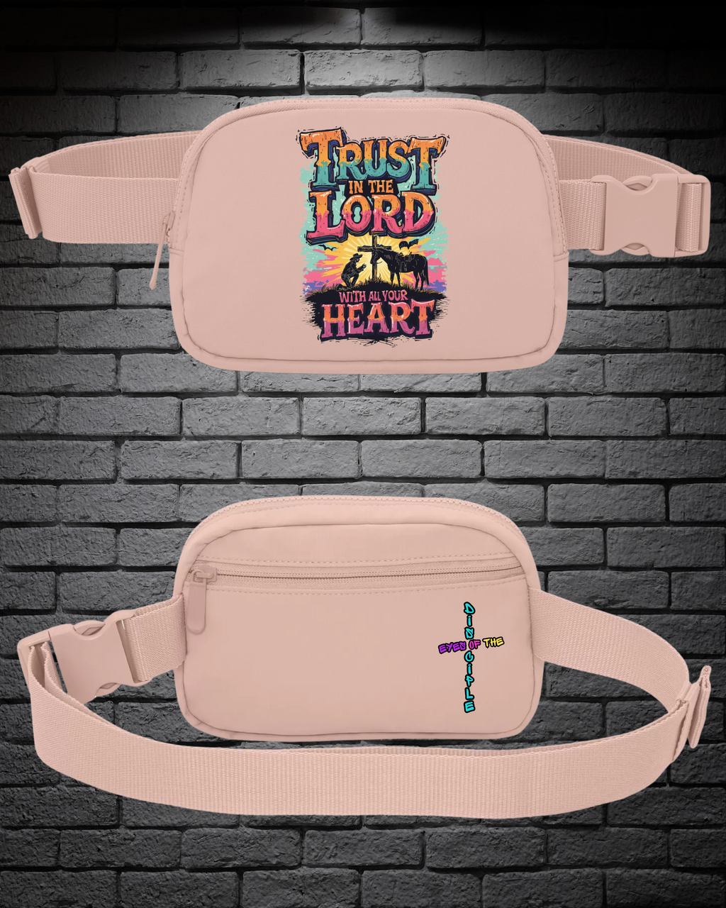 Dusty Rose - Cross Body / Hip Bag