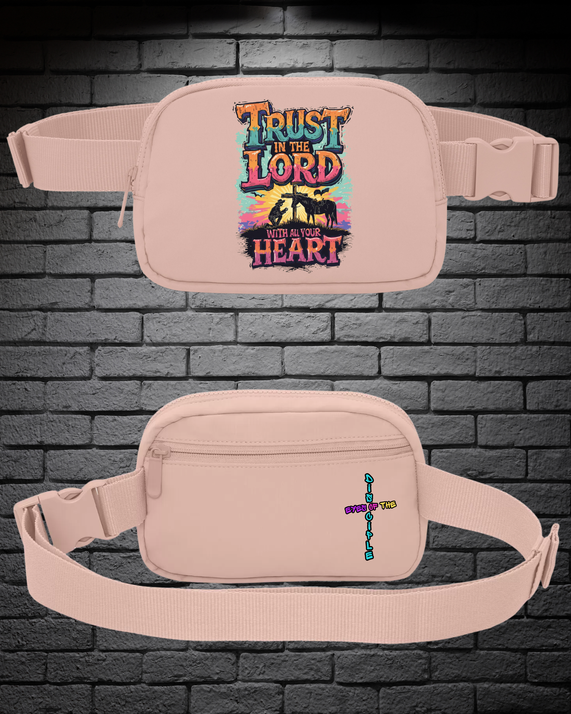 Dusty Rose - Cross Body / Hip Bag