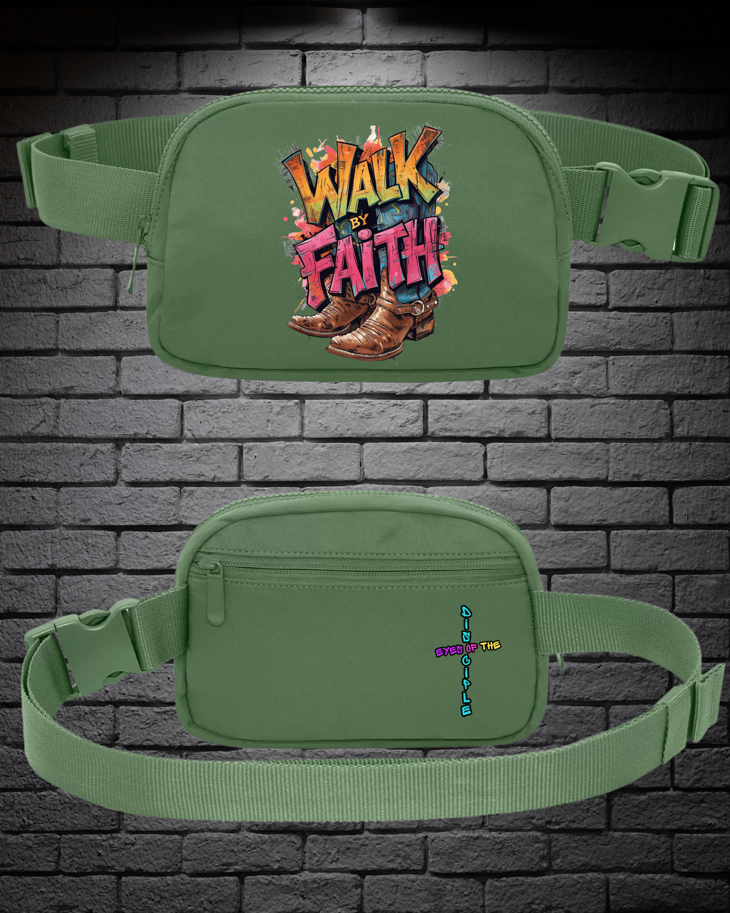 Balsam Green - Cross Body / Hip Bag