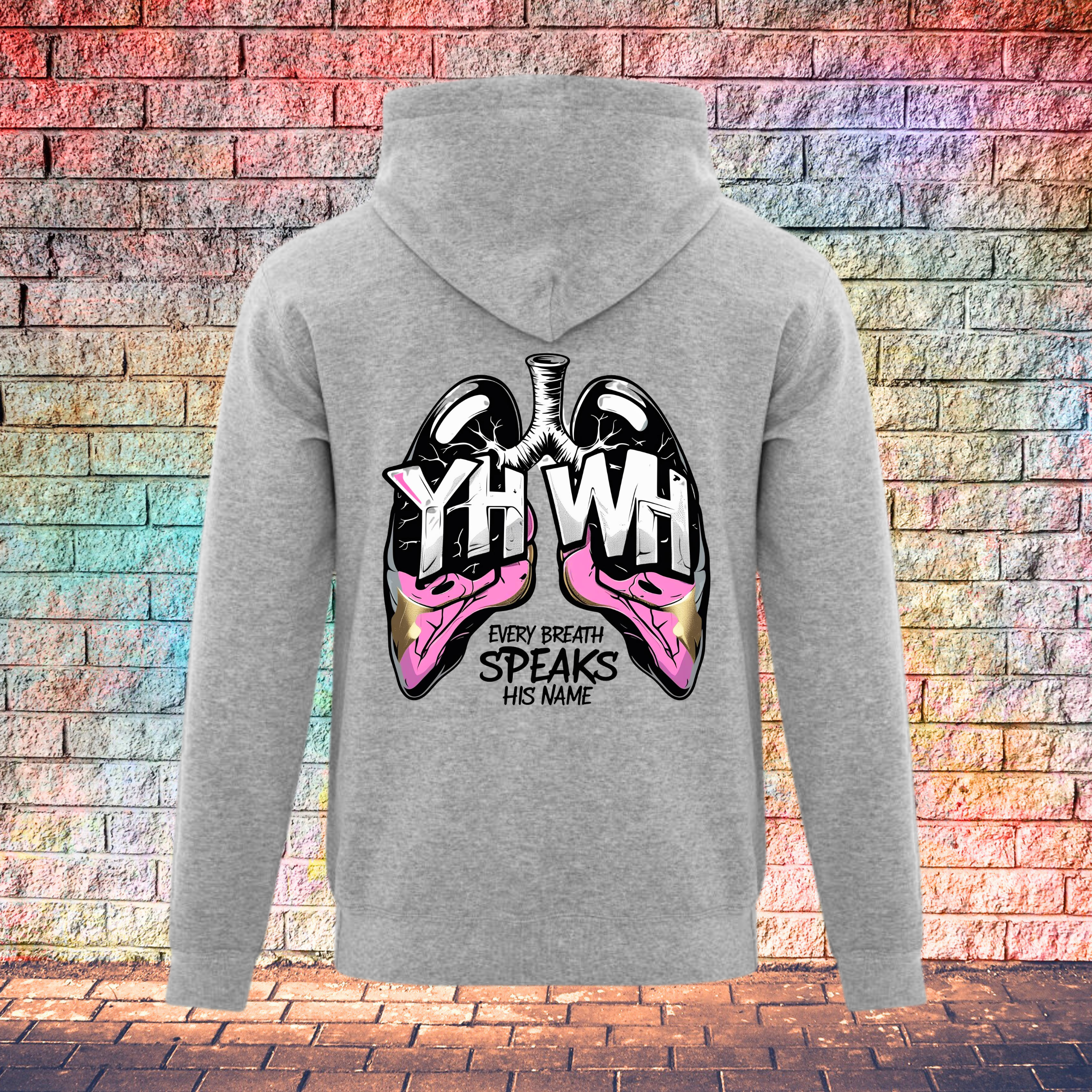 Yahweh Every Breath Speaks His Name - Youth Hoodie