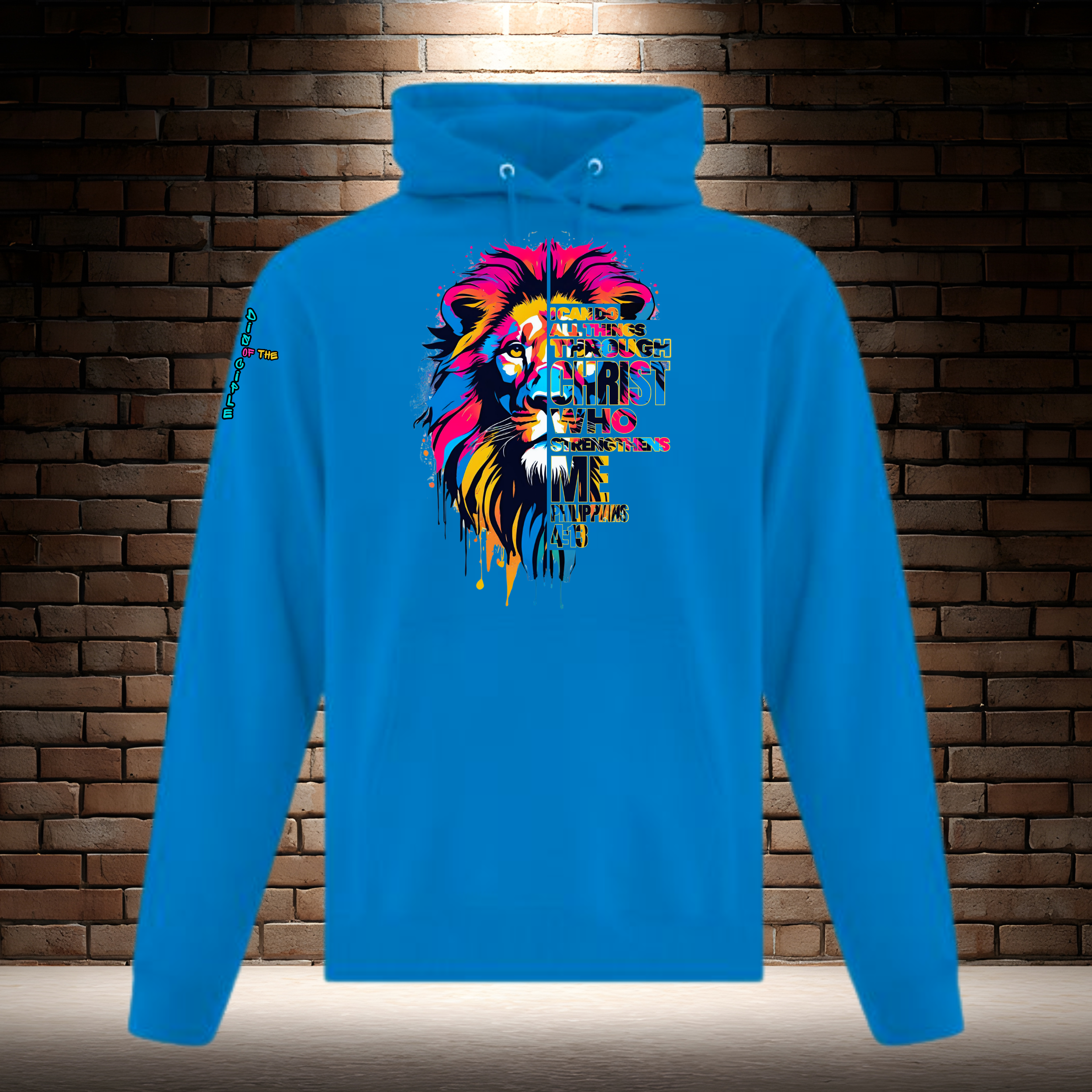 Philippians 4:13 Lion and Bold Jesus