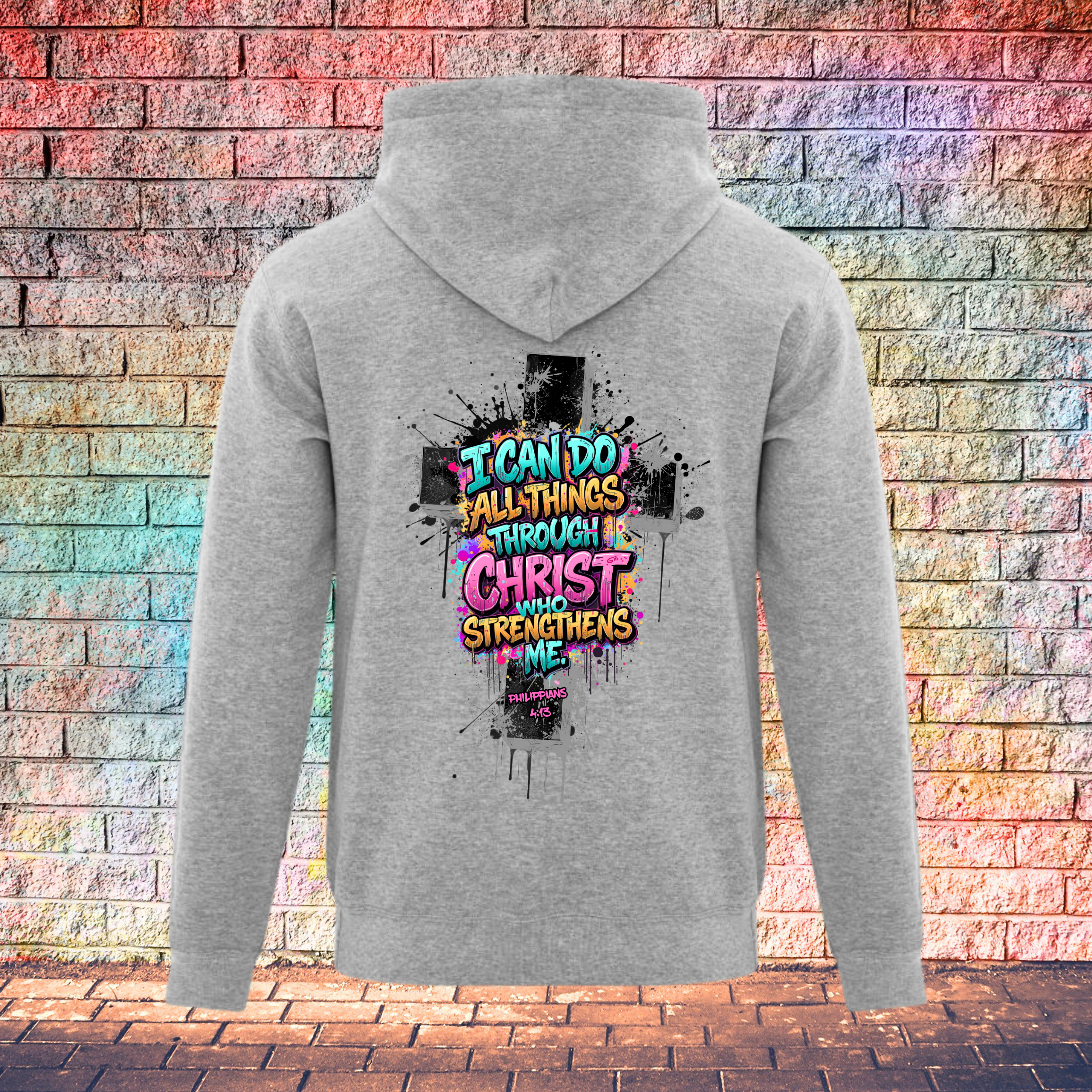 I Can Do All Things Through Christ Who Strengthens Me - Youth Hoodie