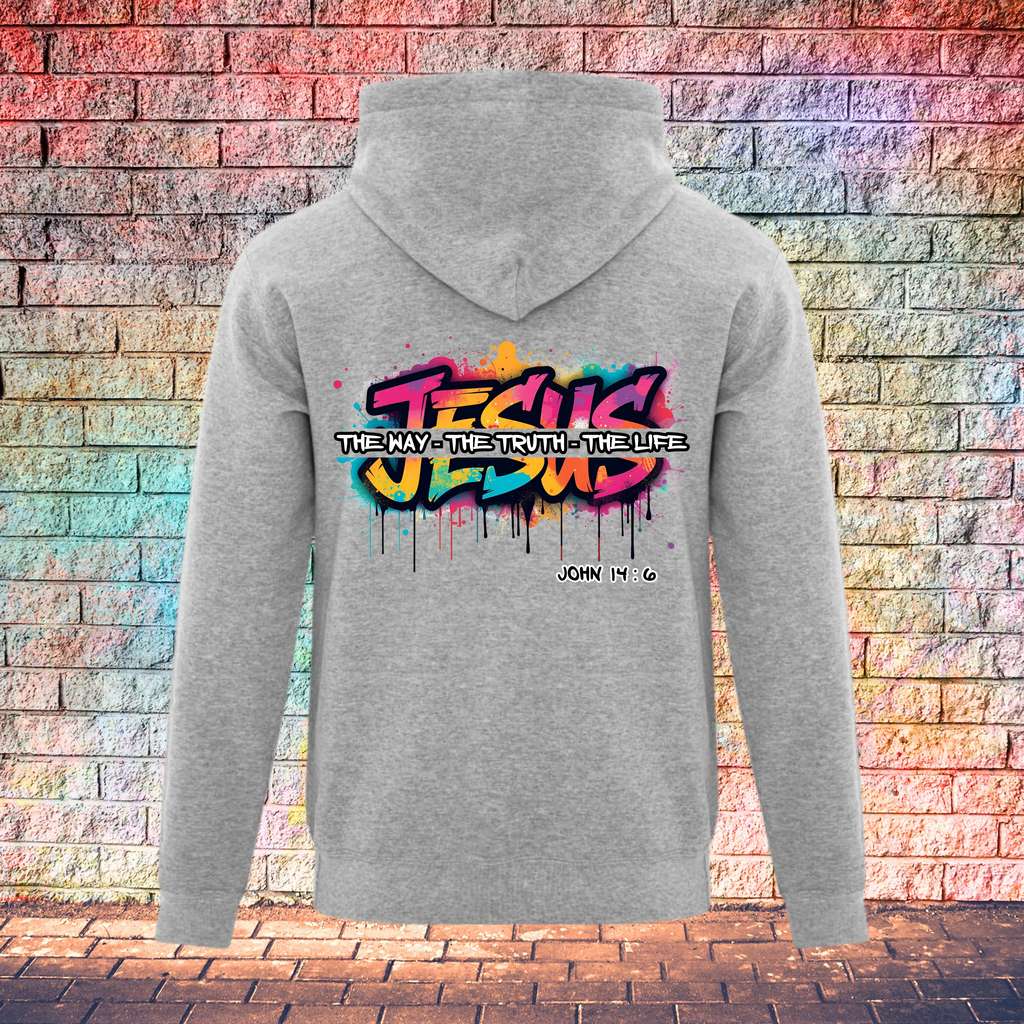 Jesus Is The Way The Truth The Life - Youth Hoodie