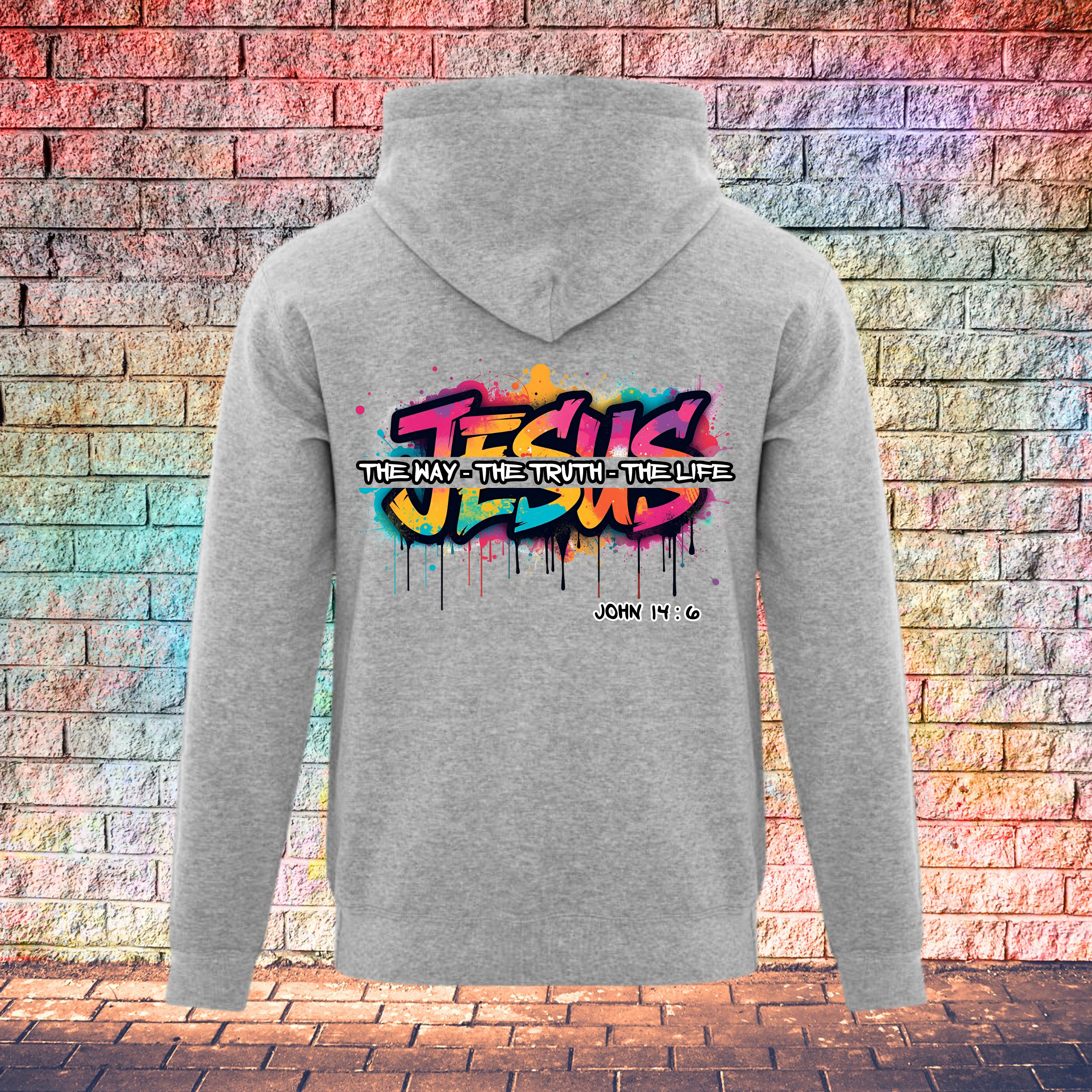 Jesus Is The Way The Truth The Life - Youth Hoodie
