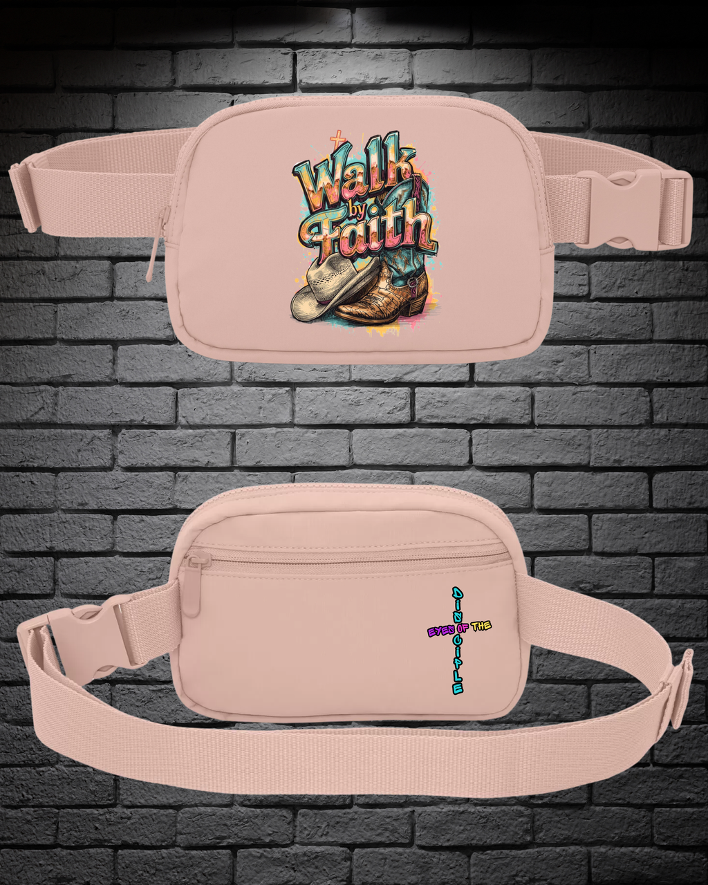 Dusty Rose - Cross Body / Hip Bag