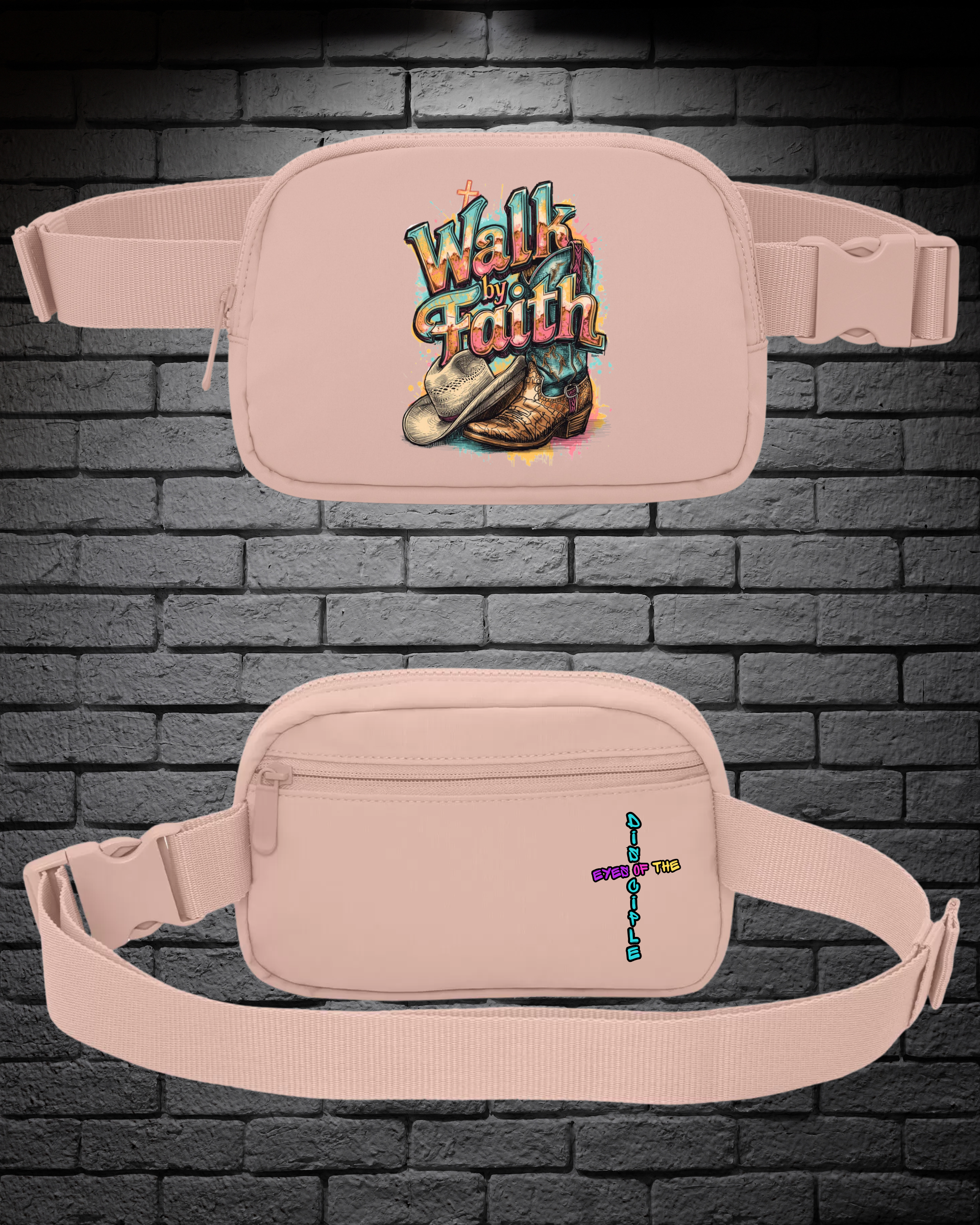 Dusty Rose - Cross Body / Hip Bag