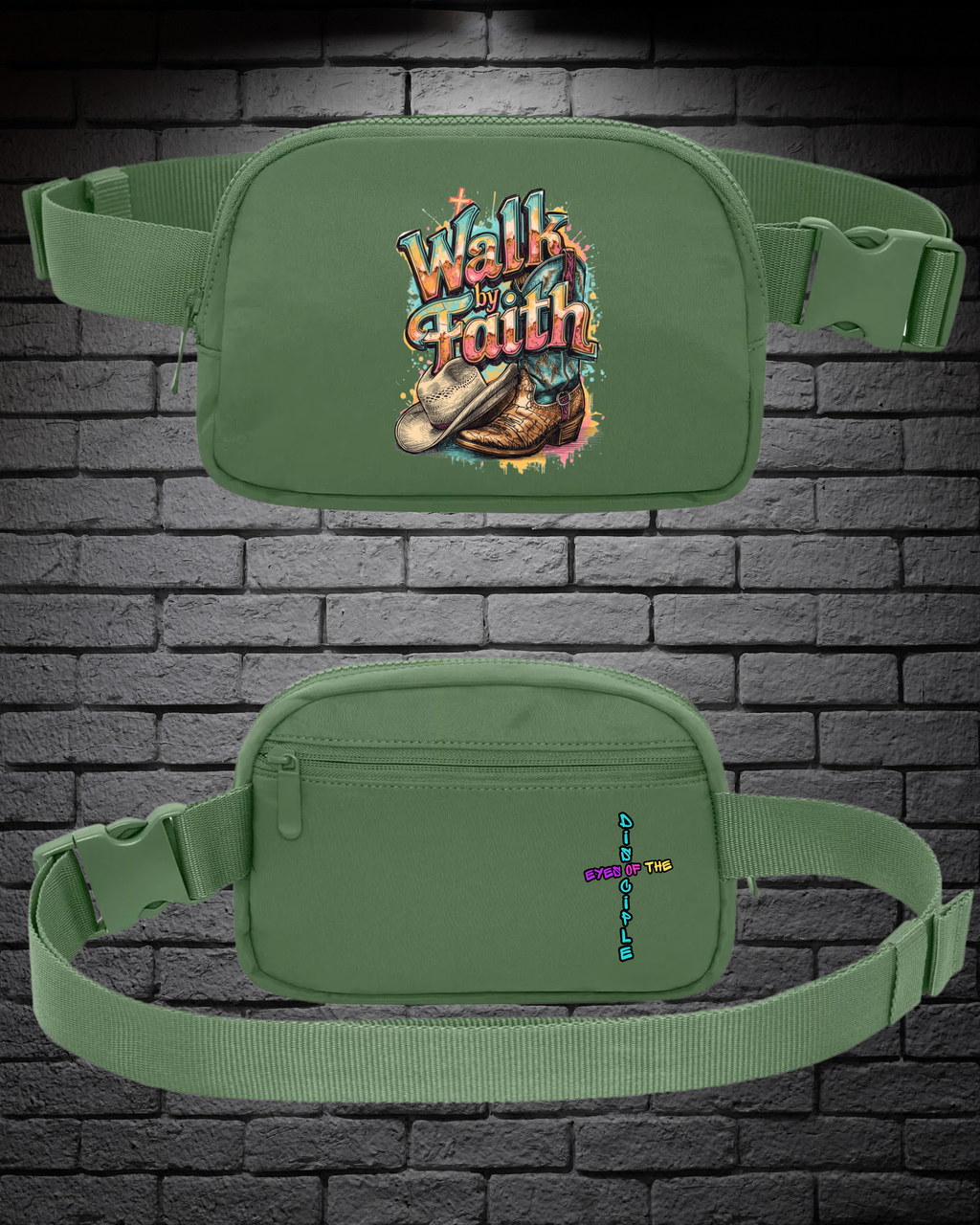 Balsam Green - Cross Body / Hip Bag