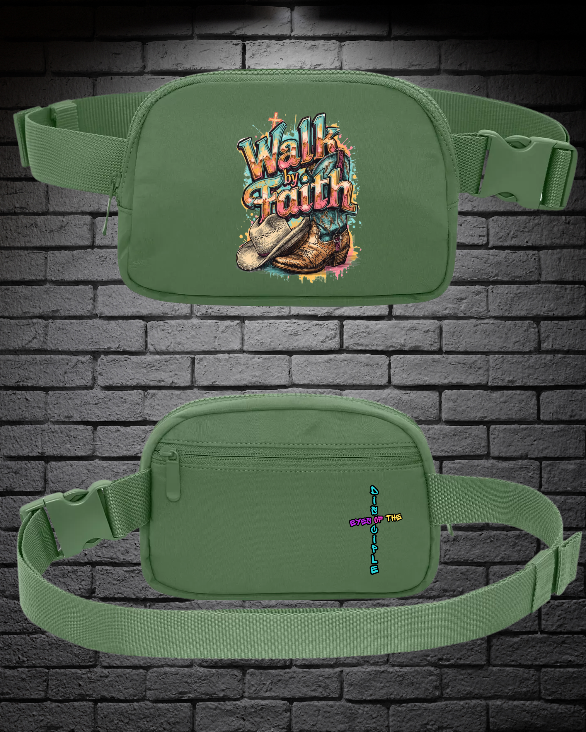 Balsam Green - Cross Body / Hip Bag