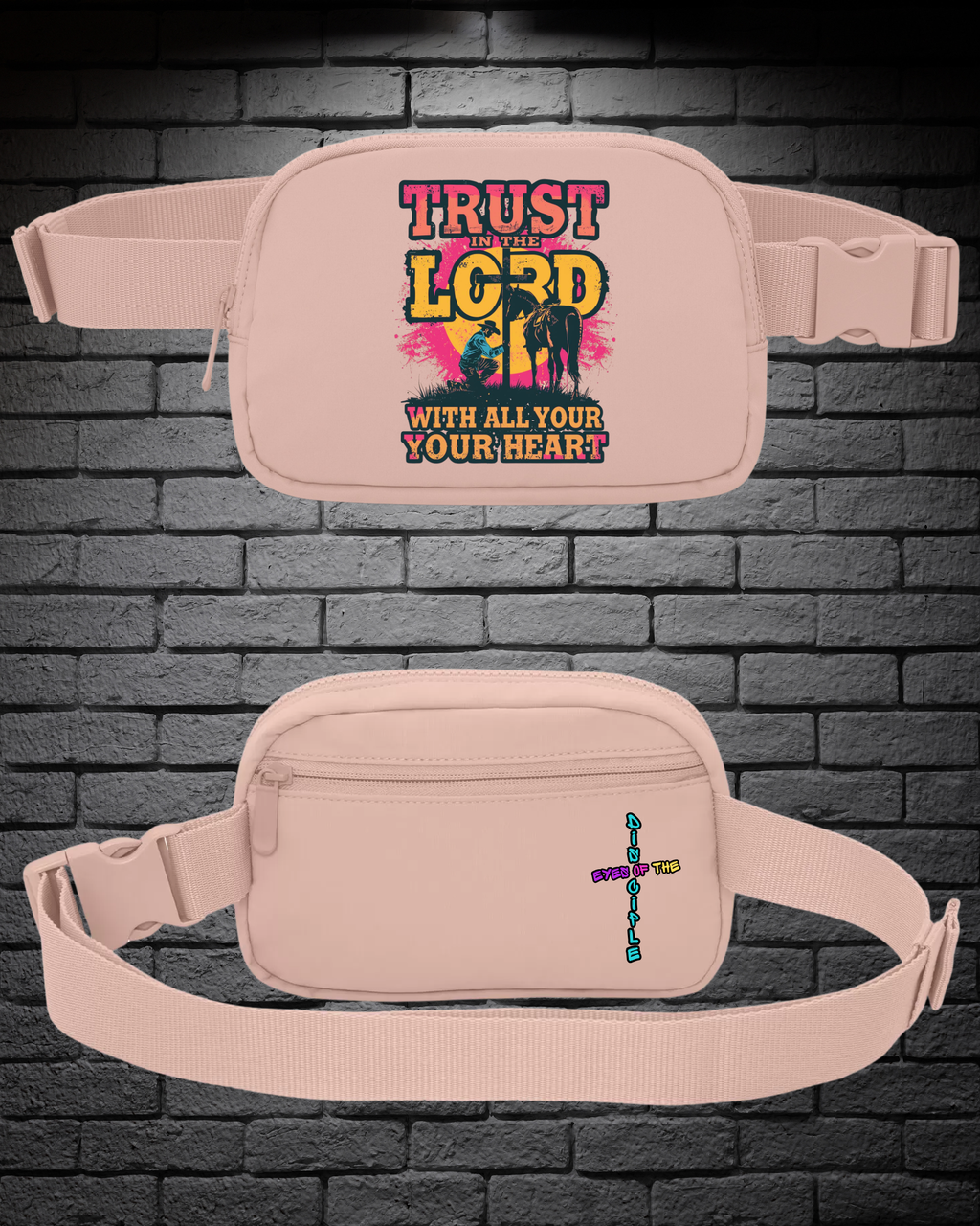 Dusty Rose - Cross Body / Hip Bag