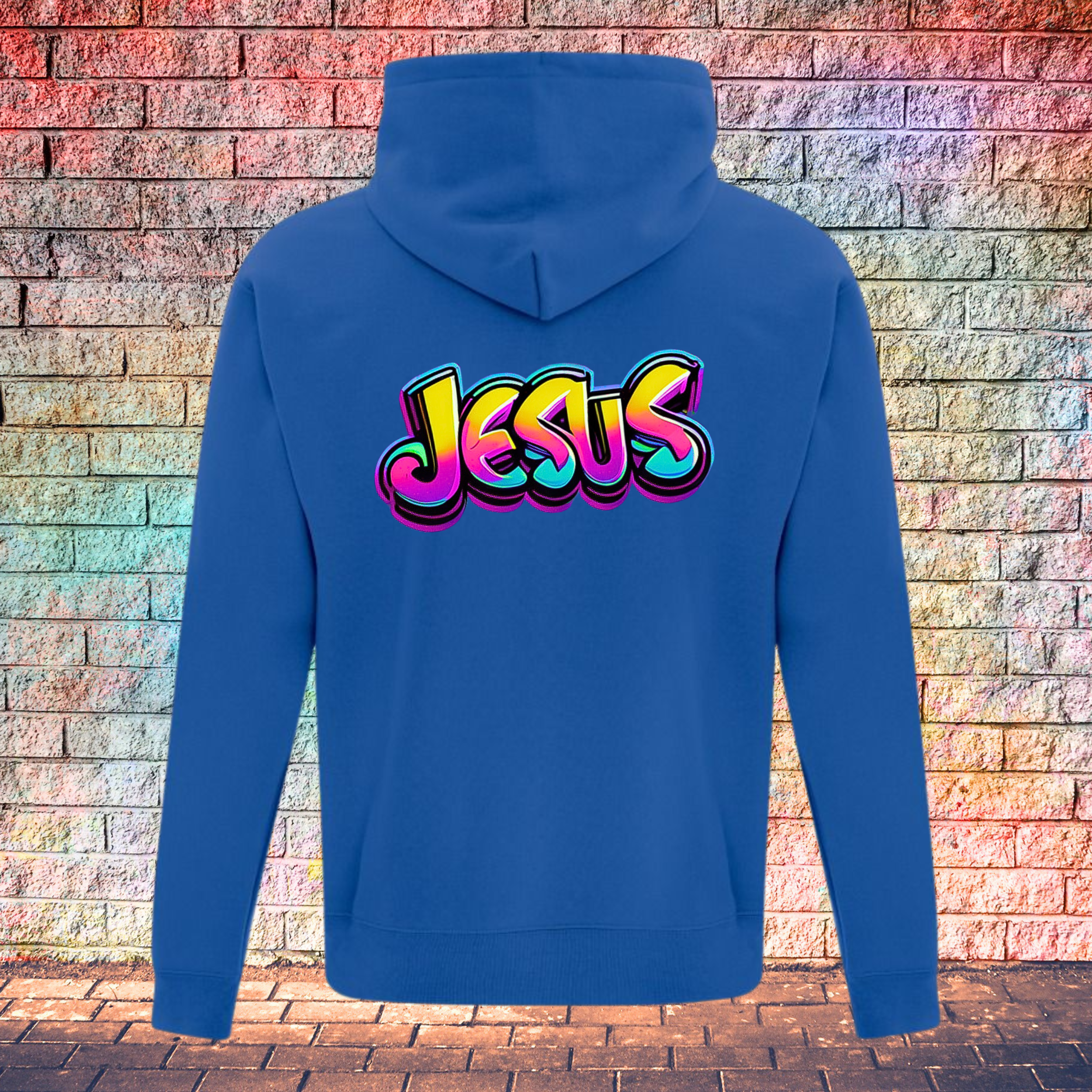 Lion and Bold Jesus - Youth Hoodie