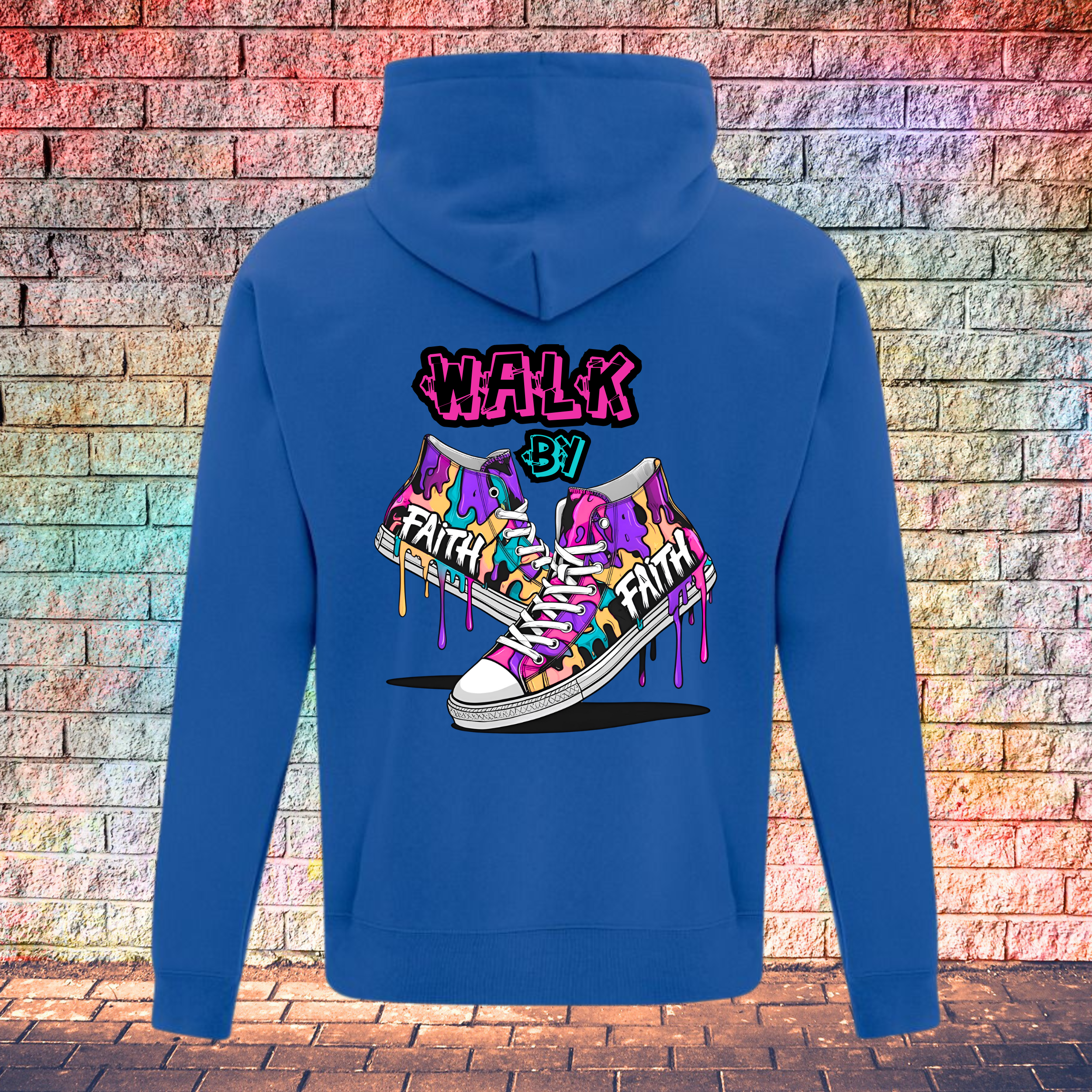 Walk By Faith / Shoes - Youth Hoodie