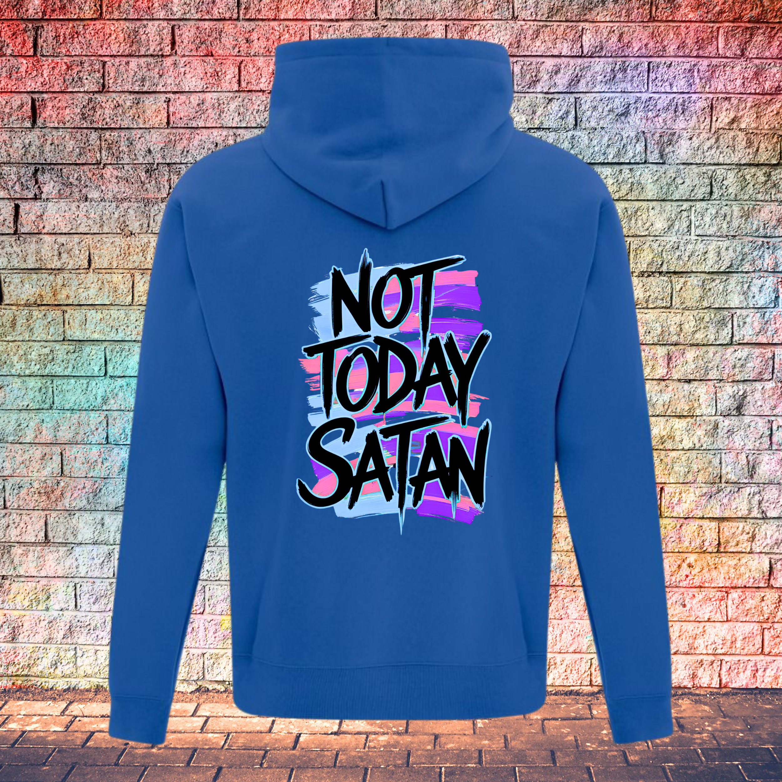 Not Today Satan - Youth Hoodie