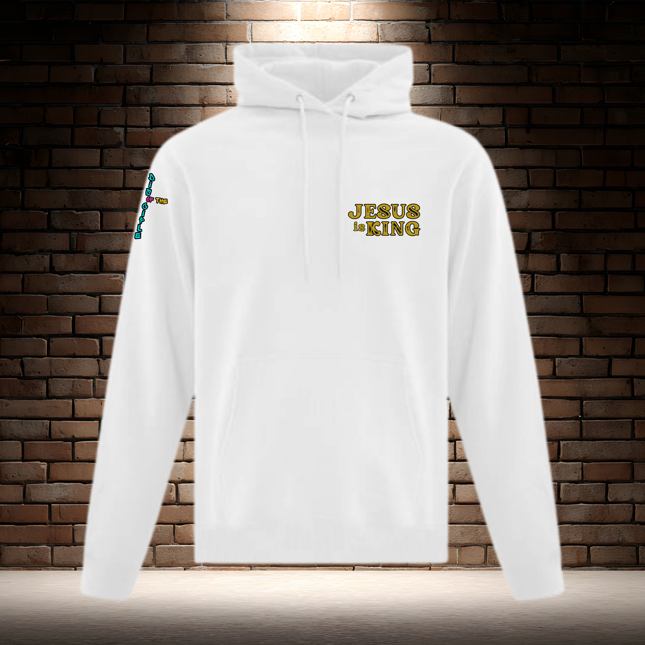 Jesus Is King - Rustic Gold