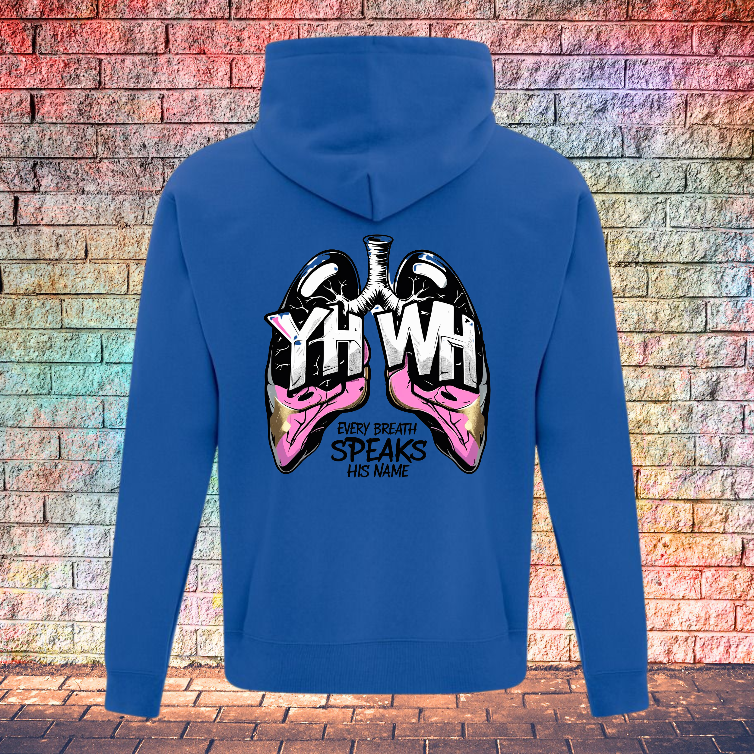 Yahweh Every Breath Speaks His Name - Youth Hoodie