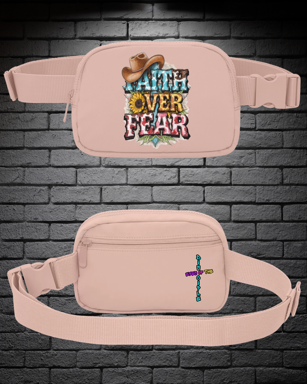 Dusty Rose - Cross Body / Hip Bag