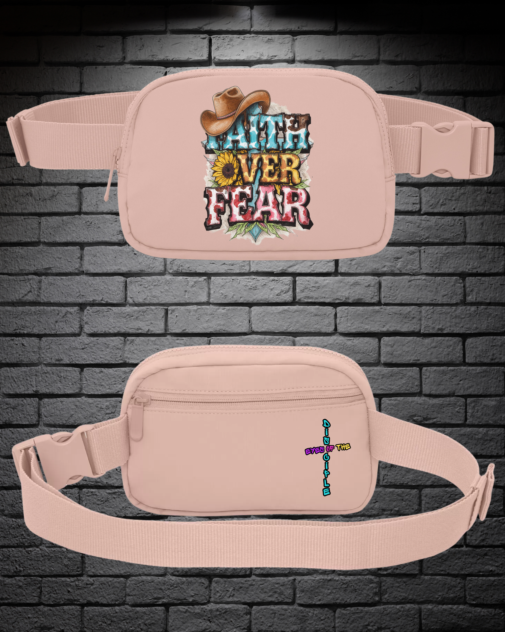 Dusty Rose - Cross Body / Hip Bag