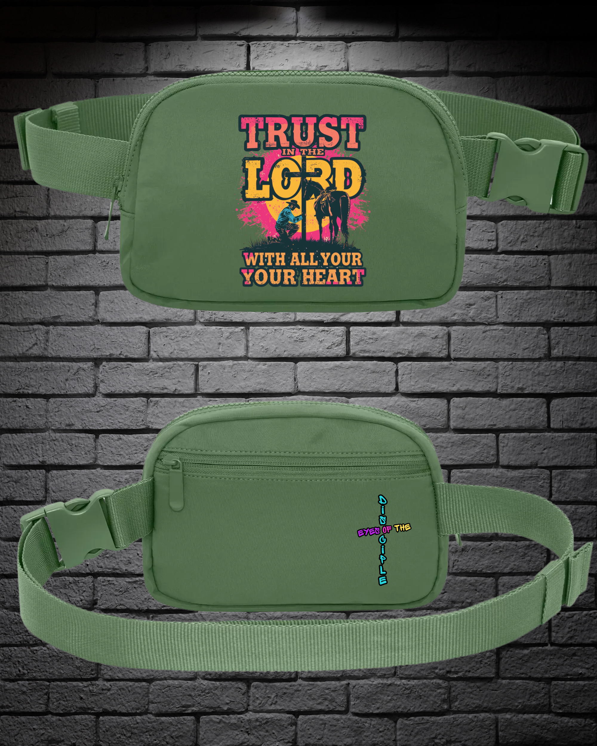 Balsam Green - Cross Body / Hip Bag