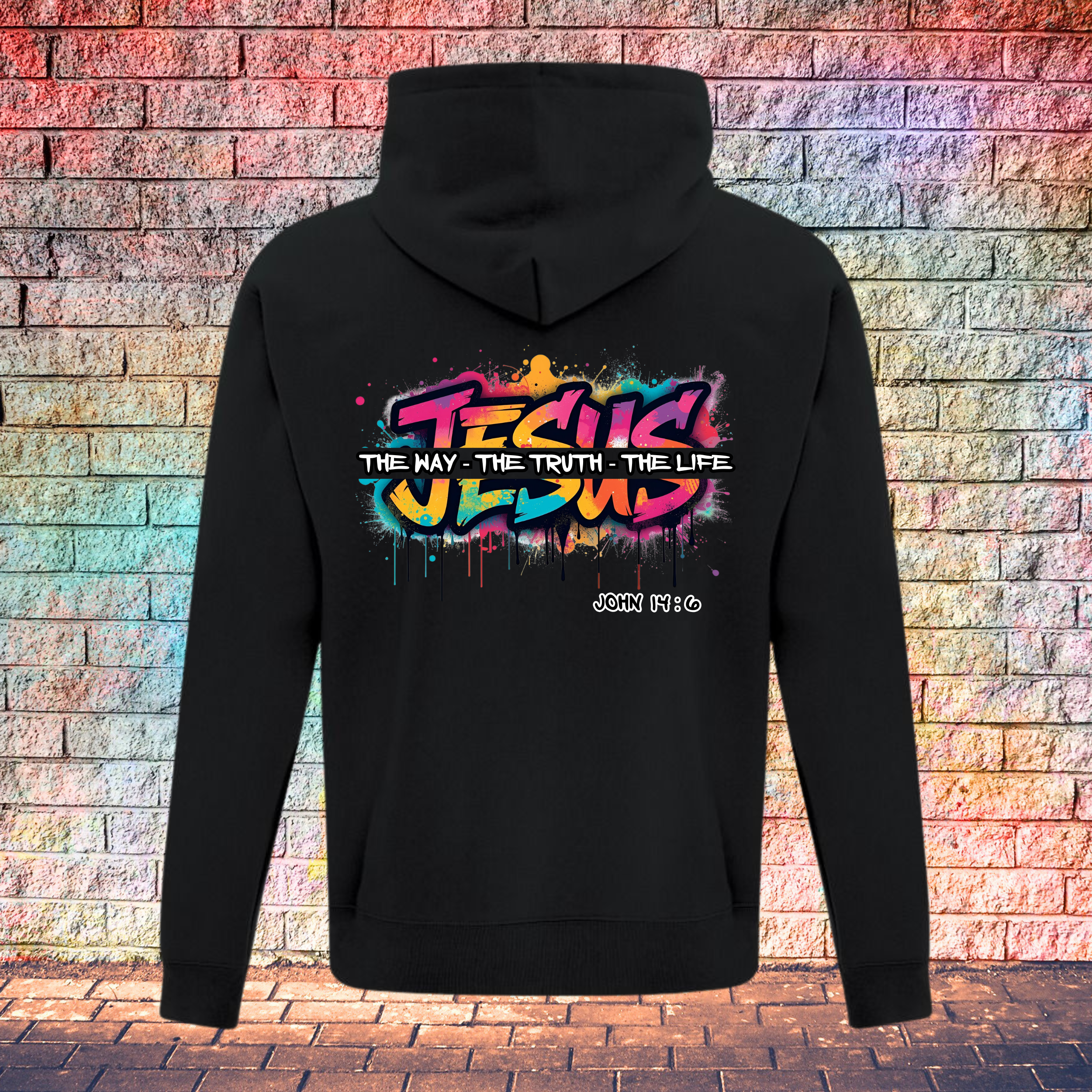 Jesus Is The Way The Truth The Life - Youth Hoodie