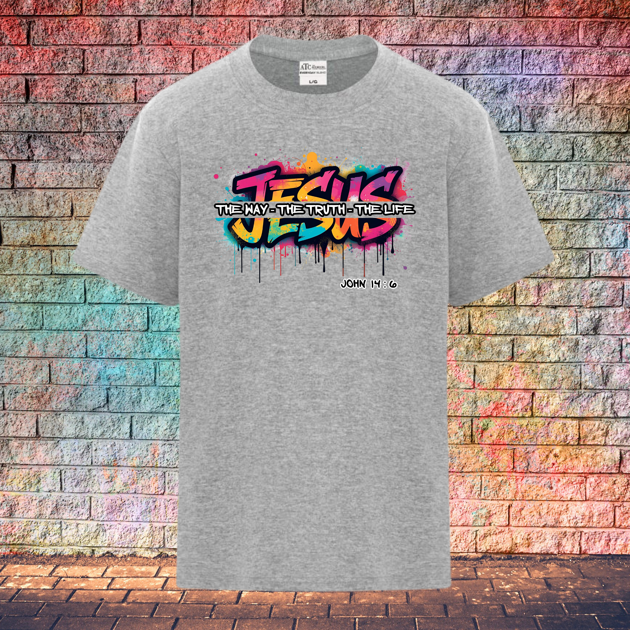 Jesus Is The Way The Truth The Life - Youth T-Shirt