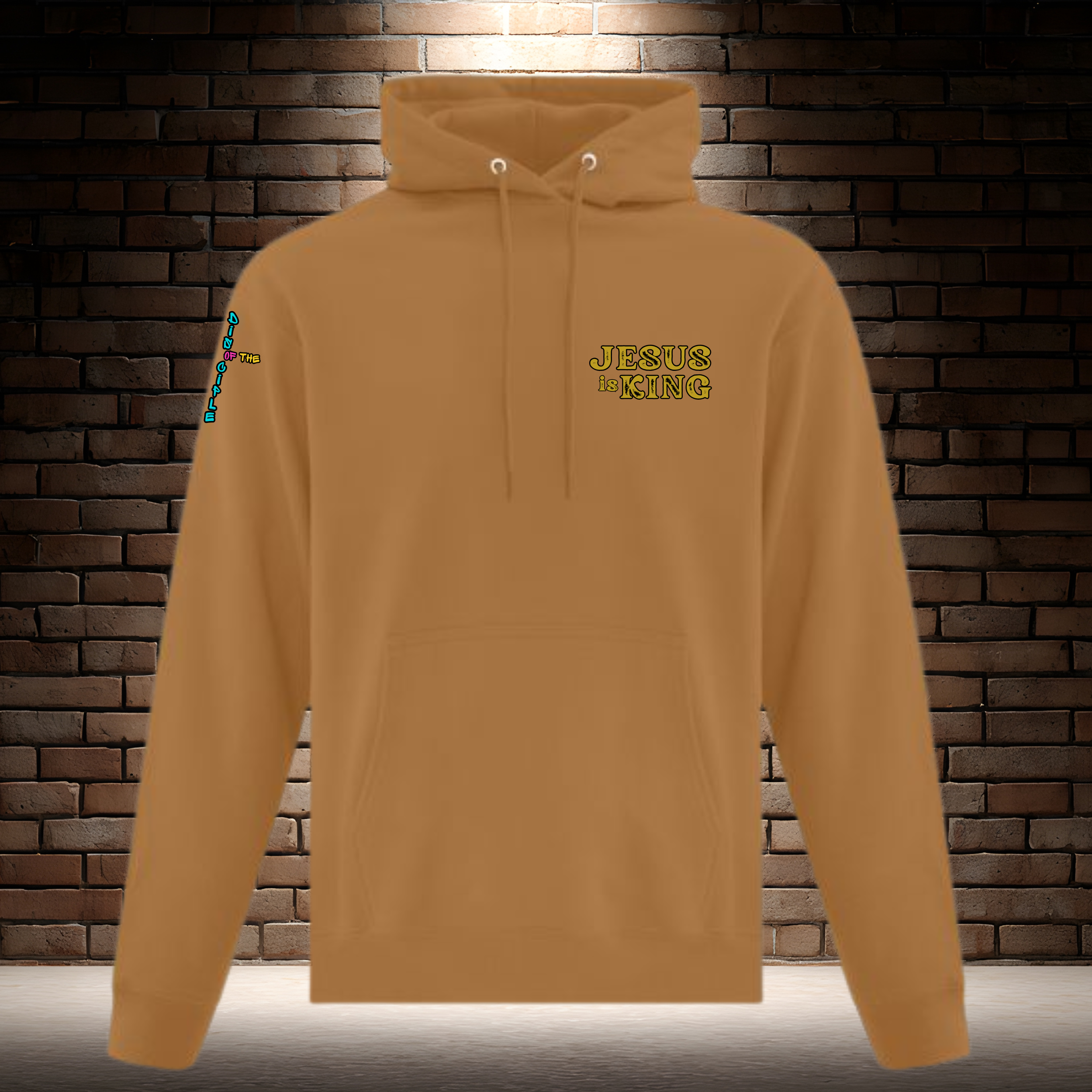 Jesus Is King - Rustic Gold