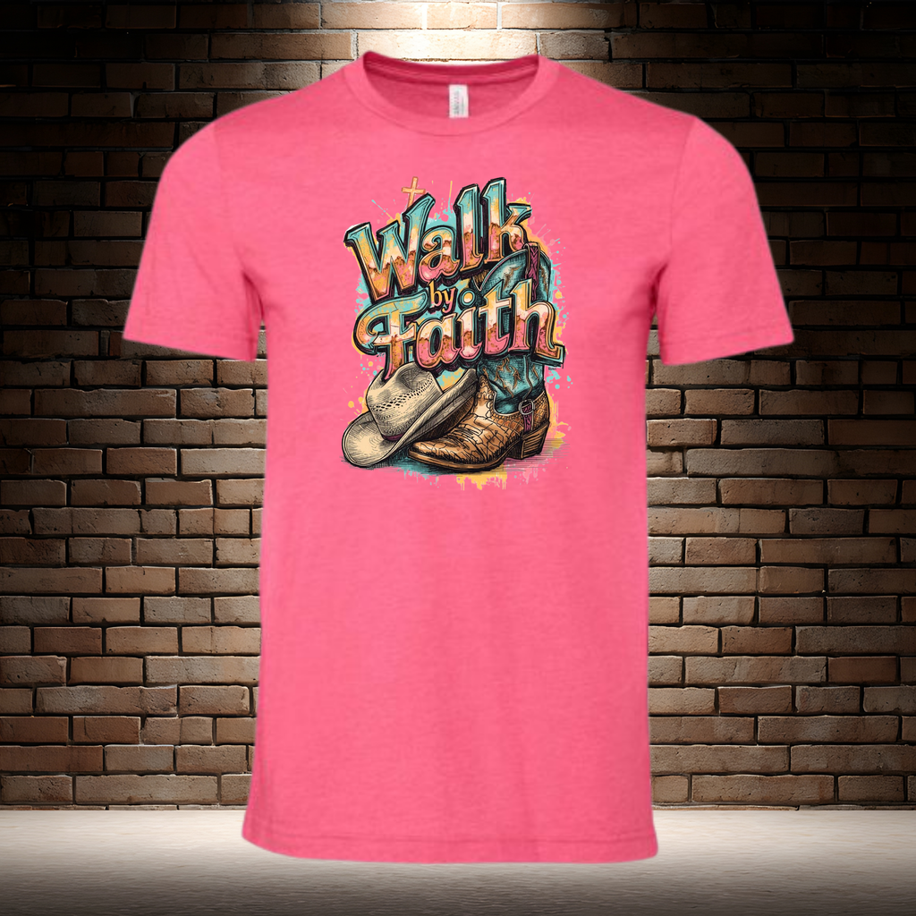 Walk By Faith - Boot and Hat