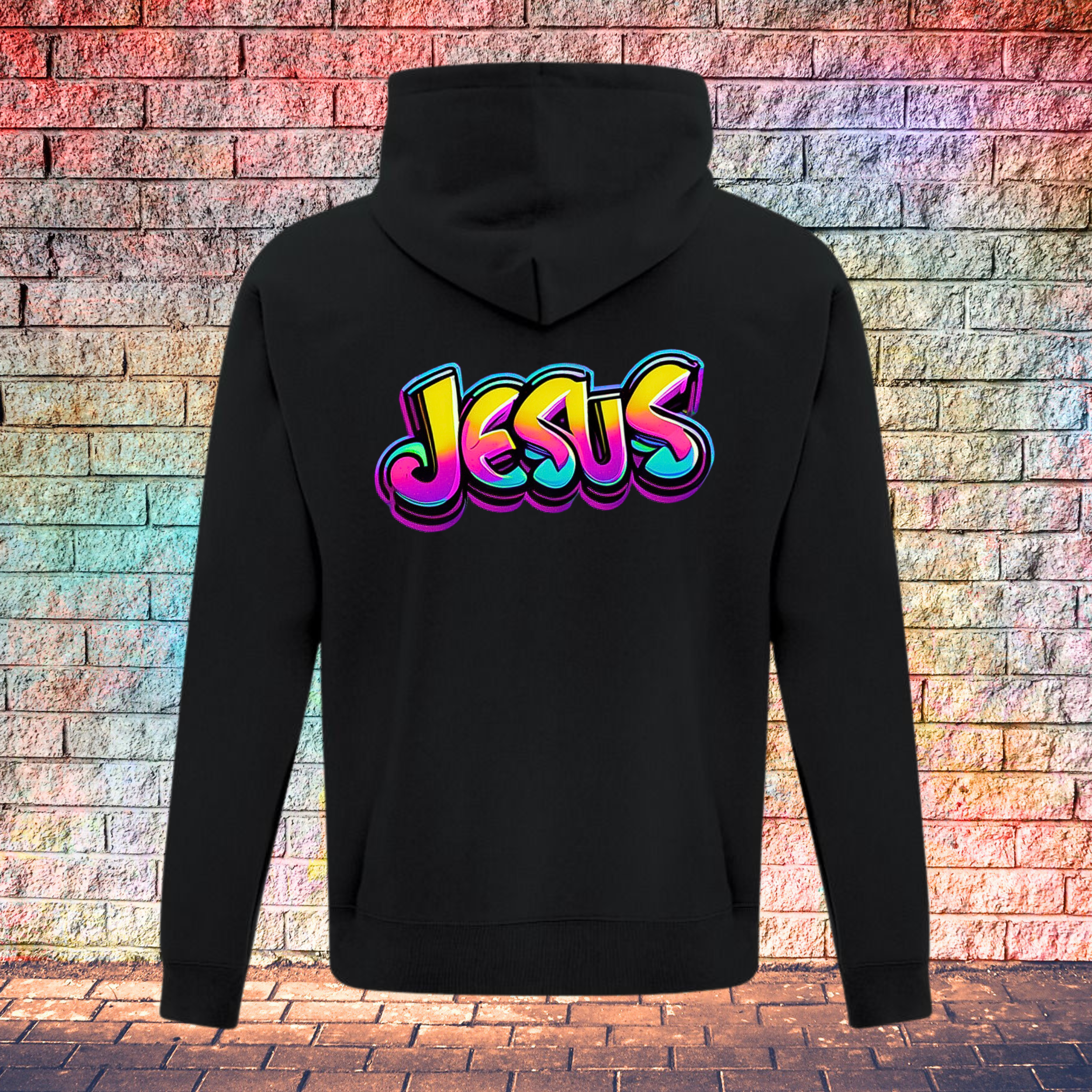 Lion and Bold Jesus - Youth Hoodie