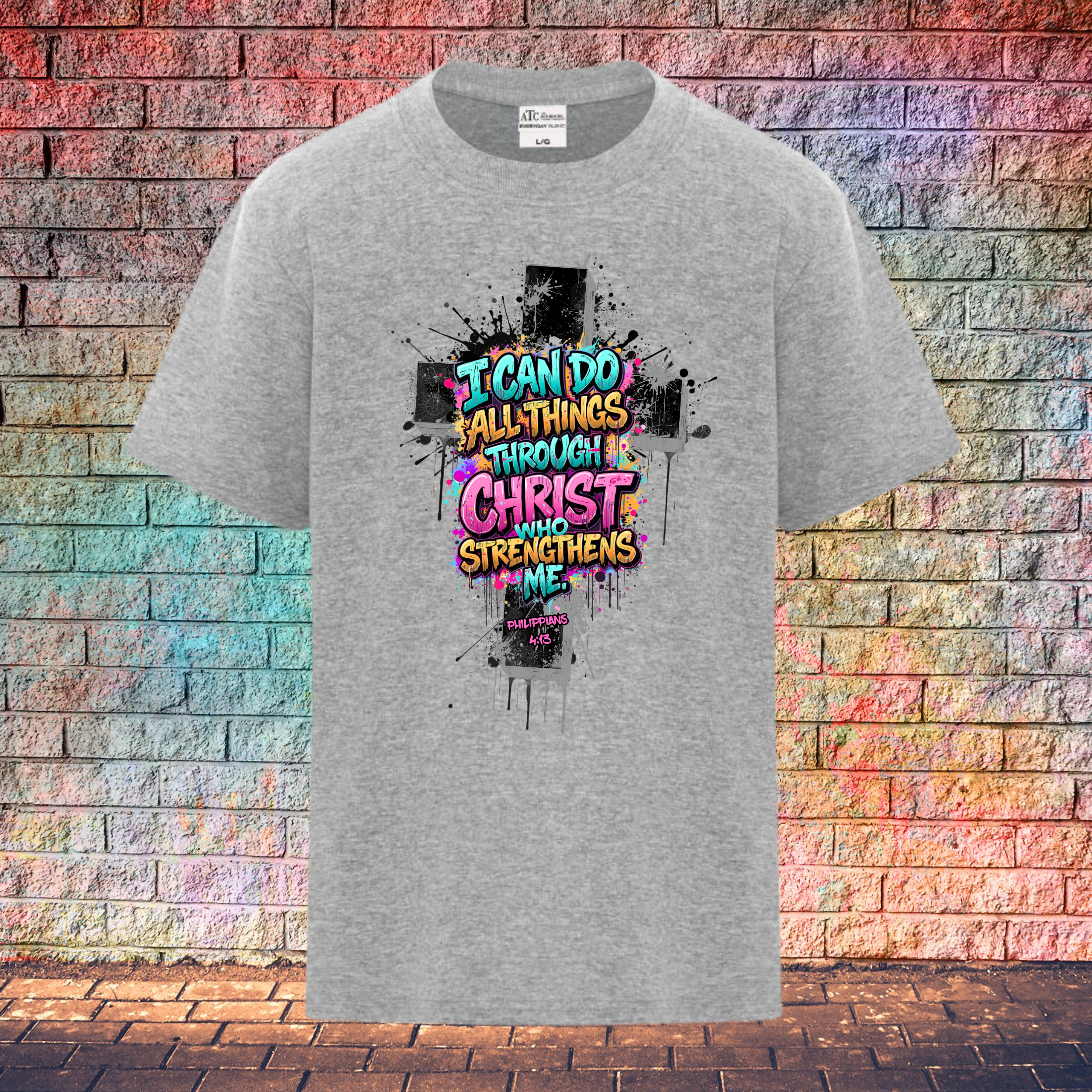 I Can Do All Things Through Christ Who Strengthens Me - Youth T-Shirt