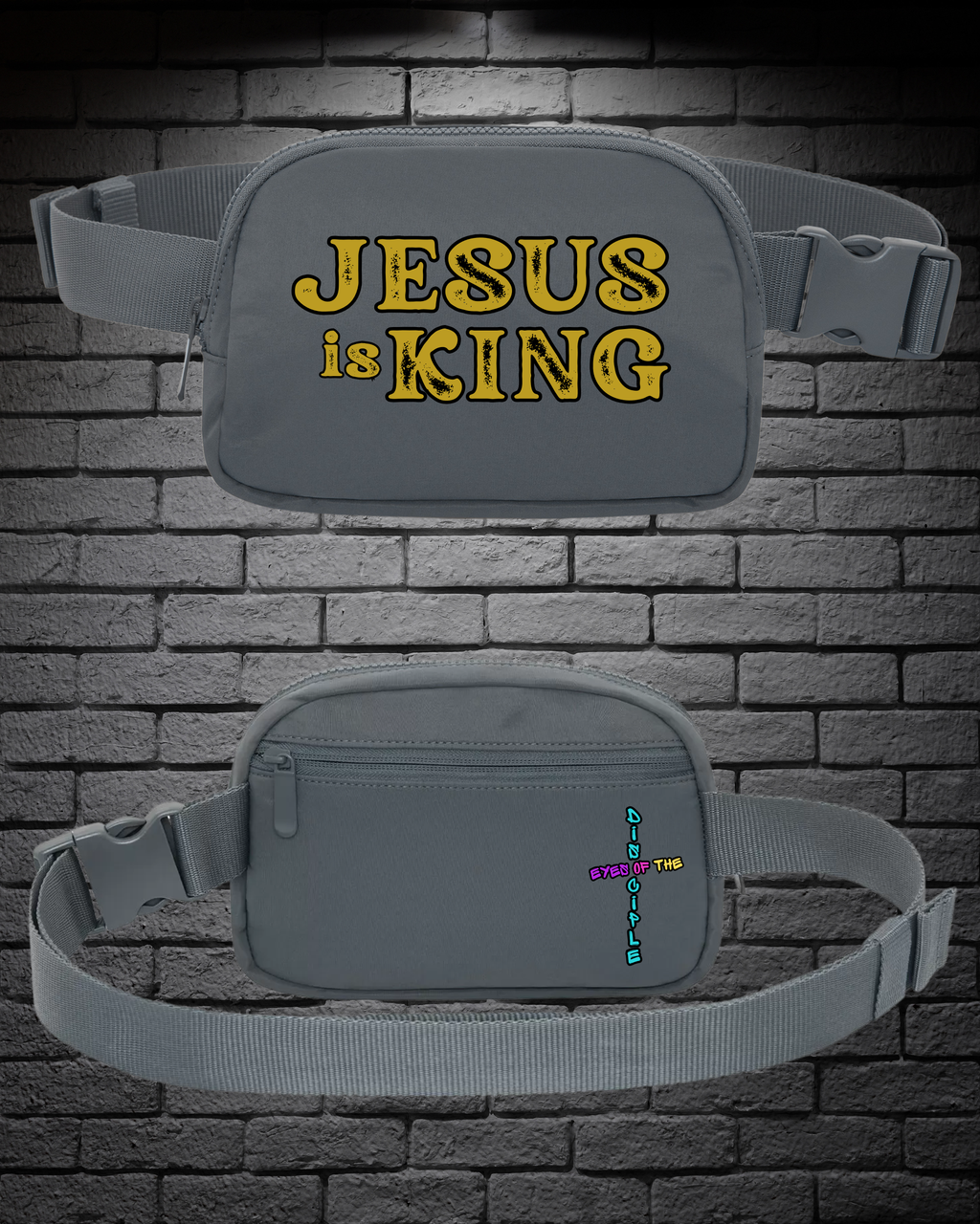 Storm Grey - Cross Body / Hip Bag