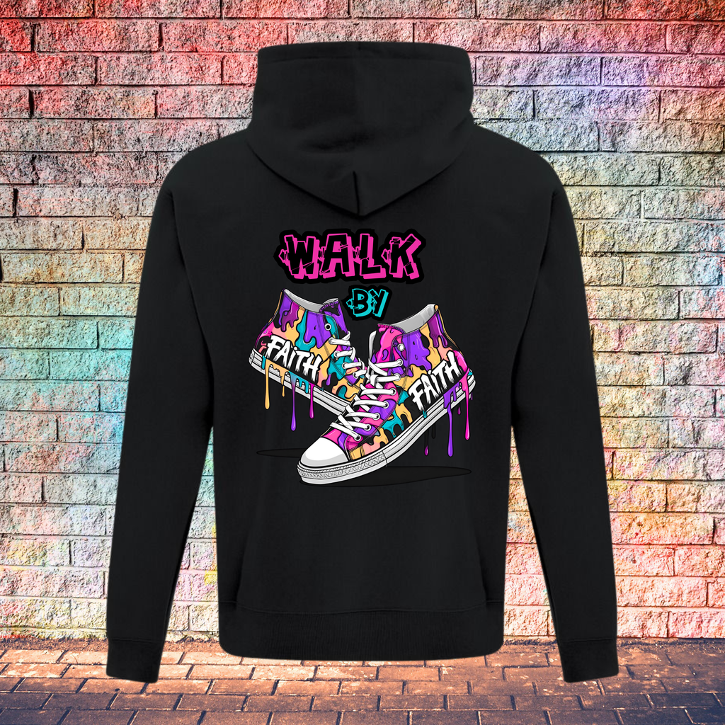 Walk By Faith / Shoes - Youth Hoodie