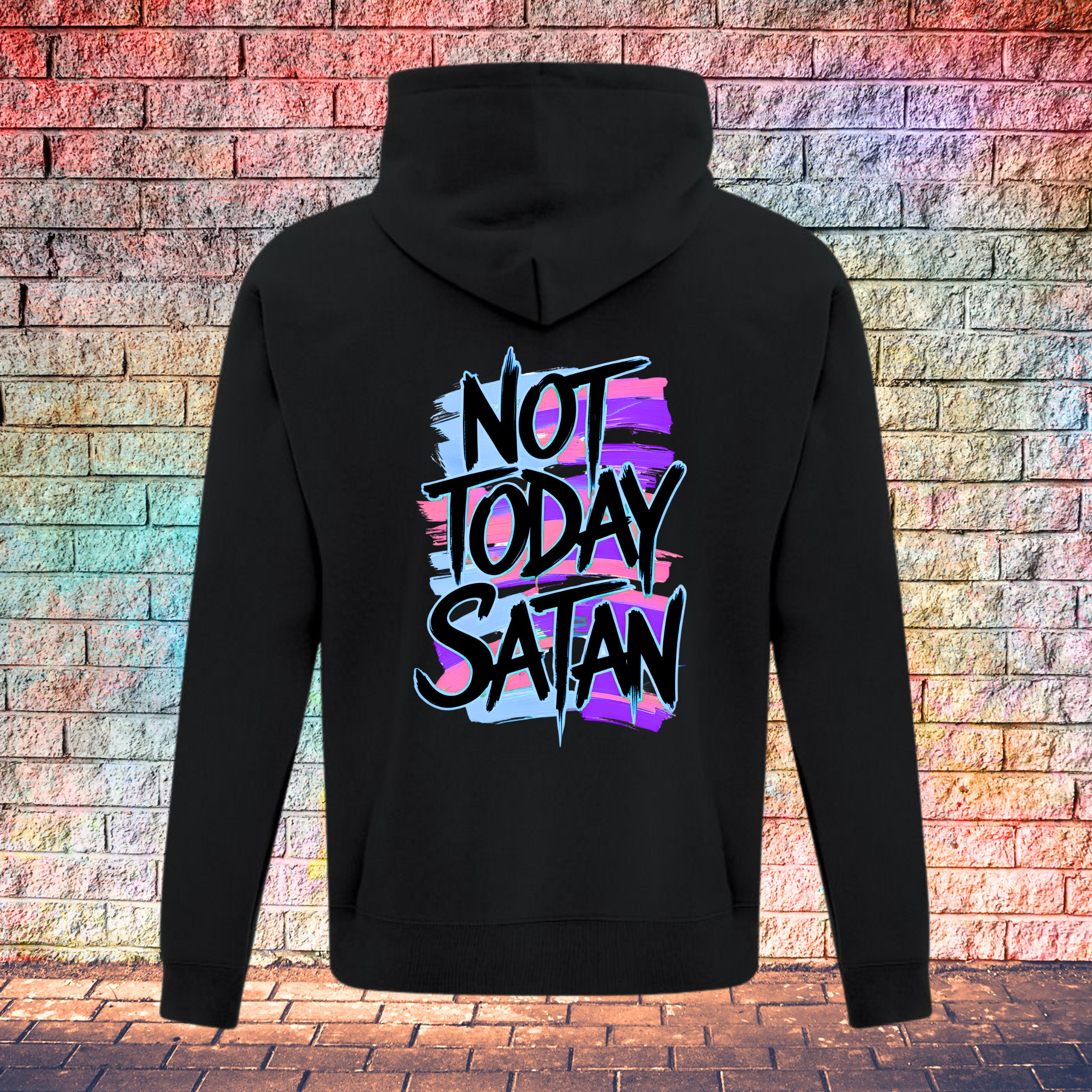 Not Today Satan - Youth Hoodie