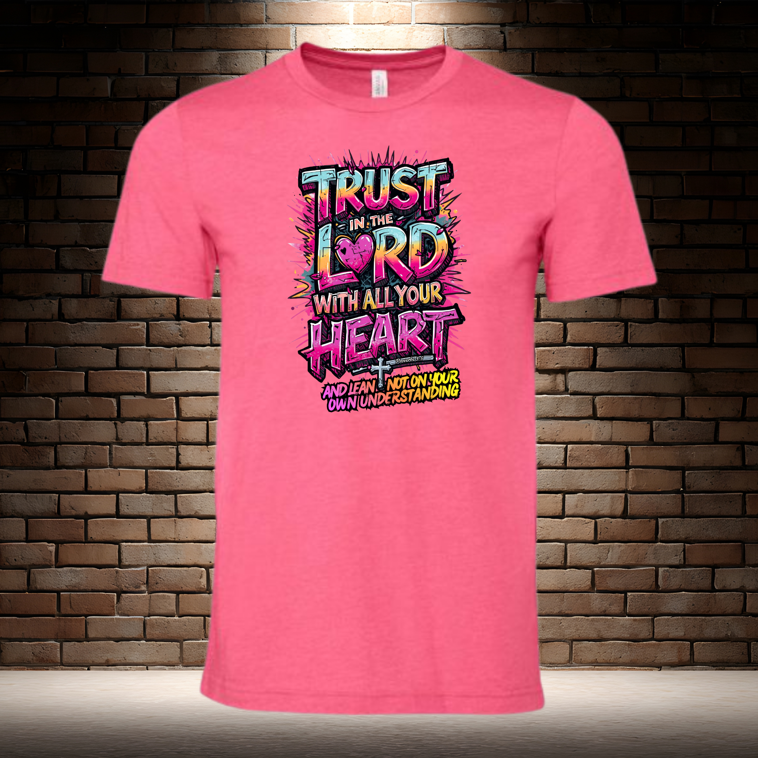 Trust In The Lord With All Your Heart And Lean Not On Your Own Understanding