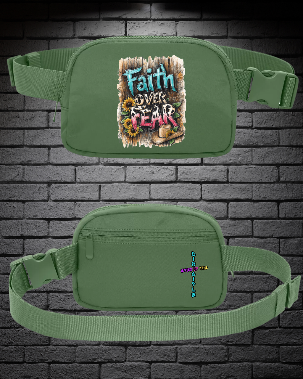 Balsam Green - Cross Body / Hip Bag