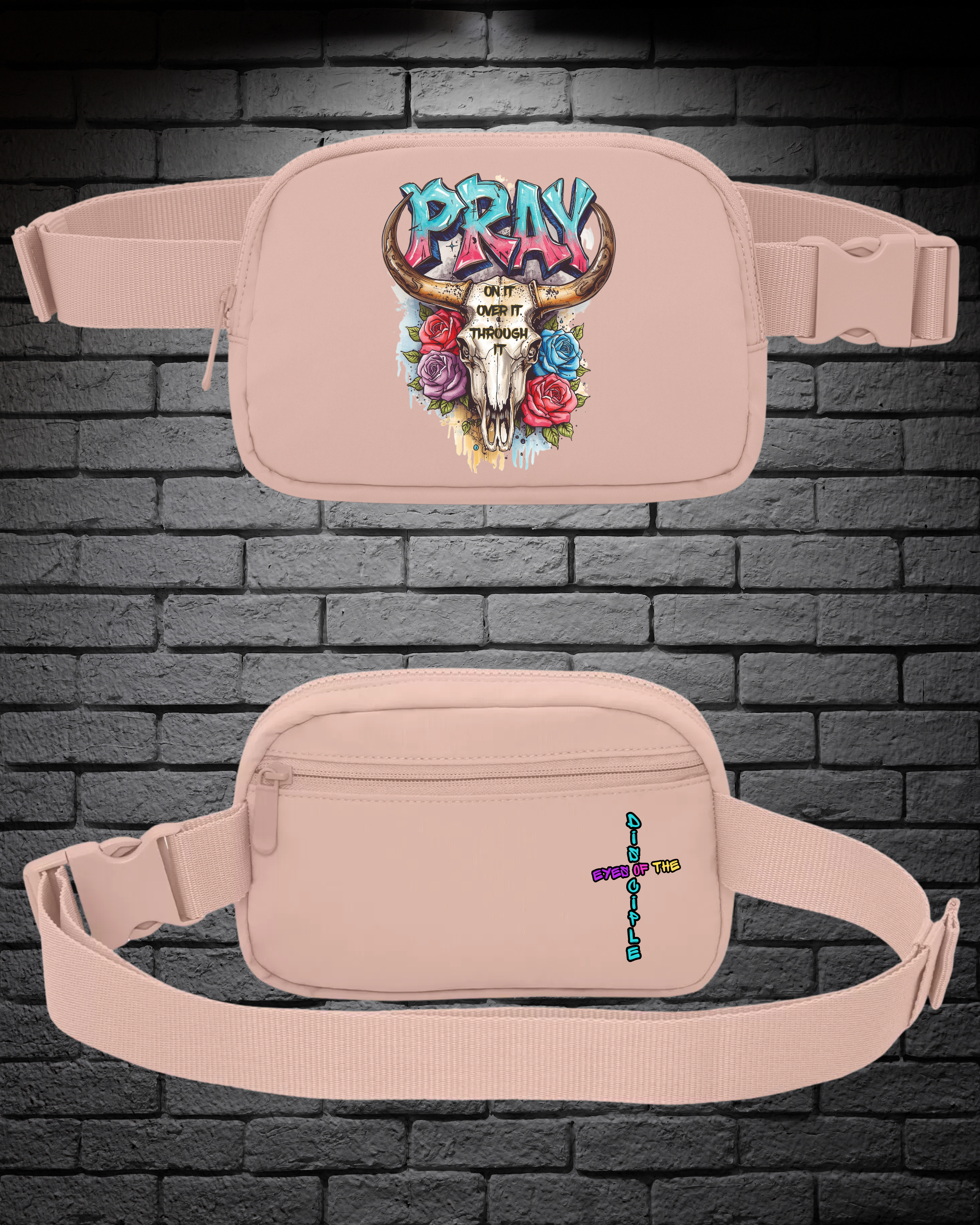 Dusty Rose - Cross Body / Hip Bag