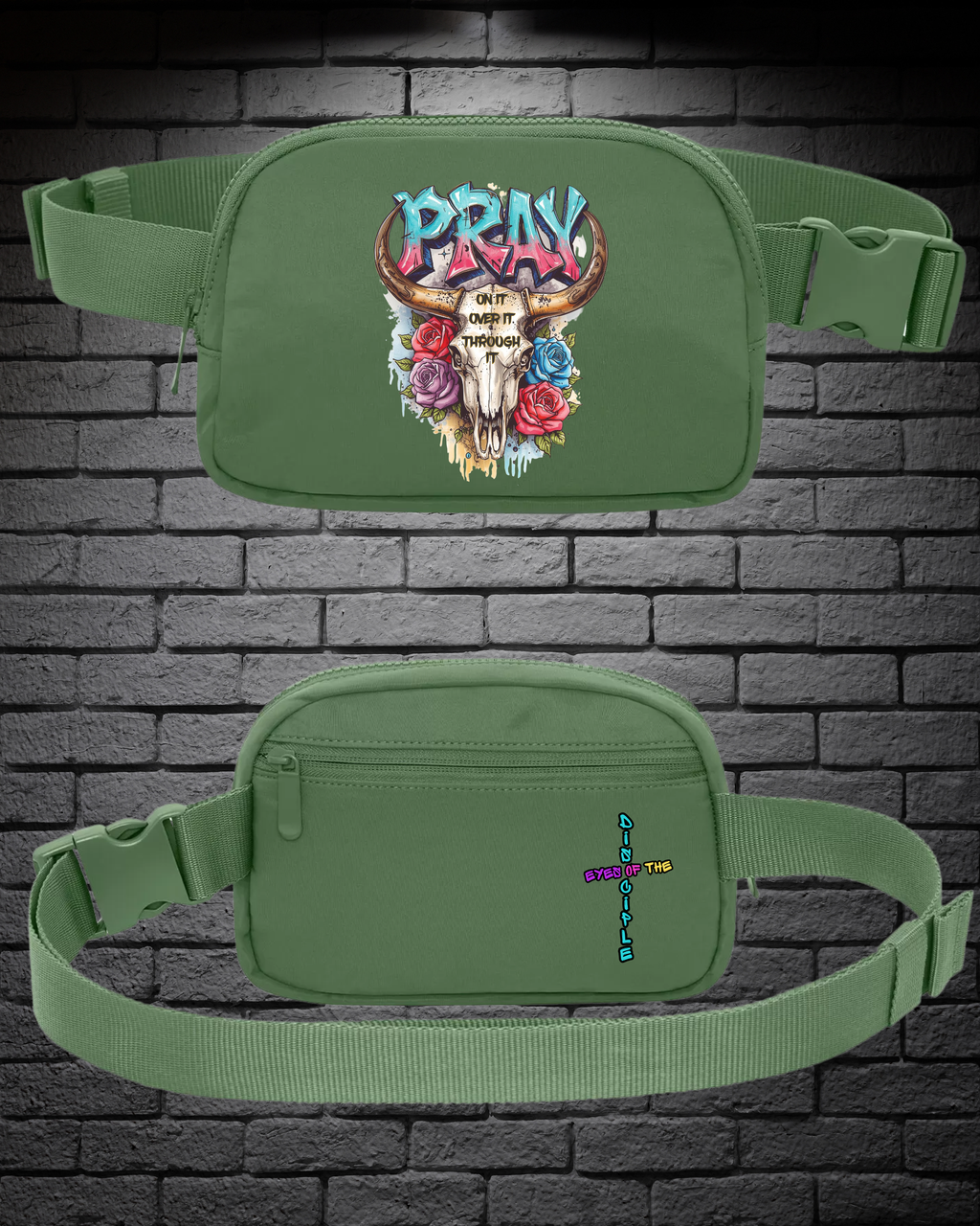 Balsam Green - Cross Body / Hip Bag