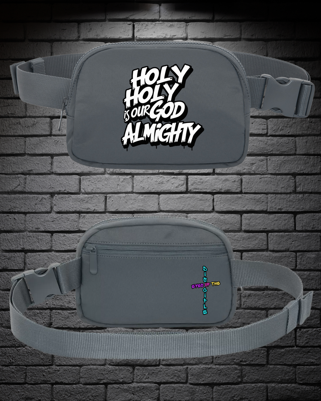 Storm Grey - Cross Body / Hip Bag