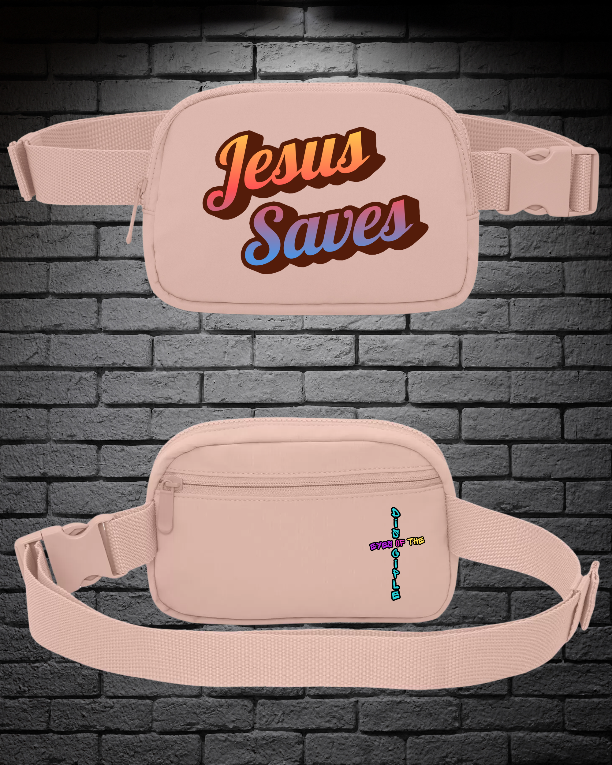 Dusty Rose - Cross Body / Hip Bag