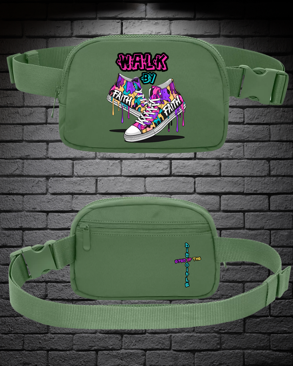 Balsam Green - Cross Body / Hip Bag