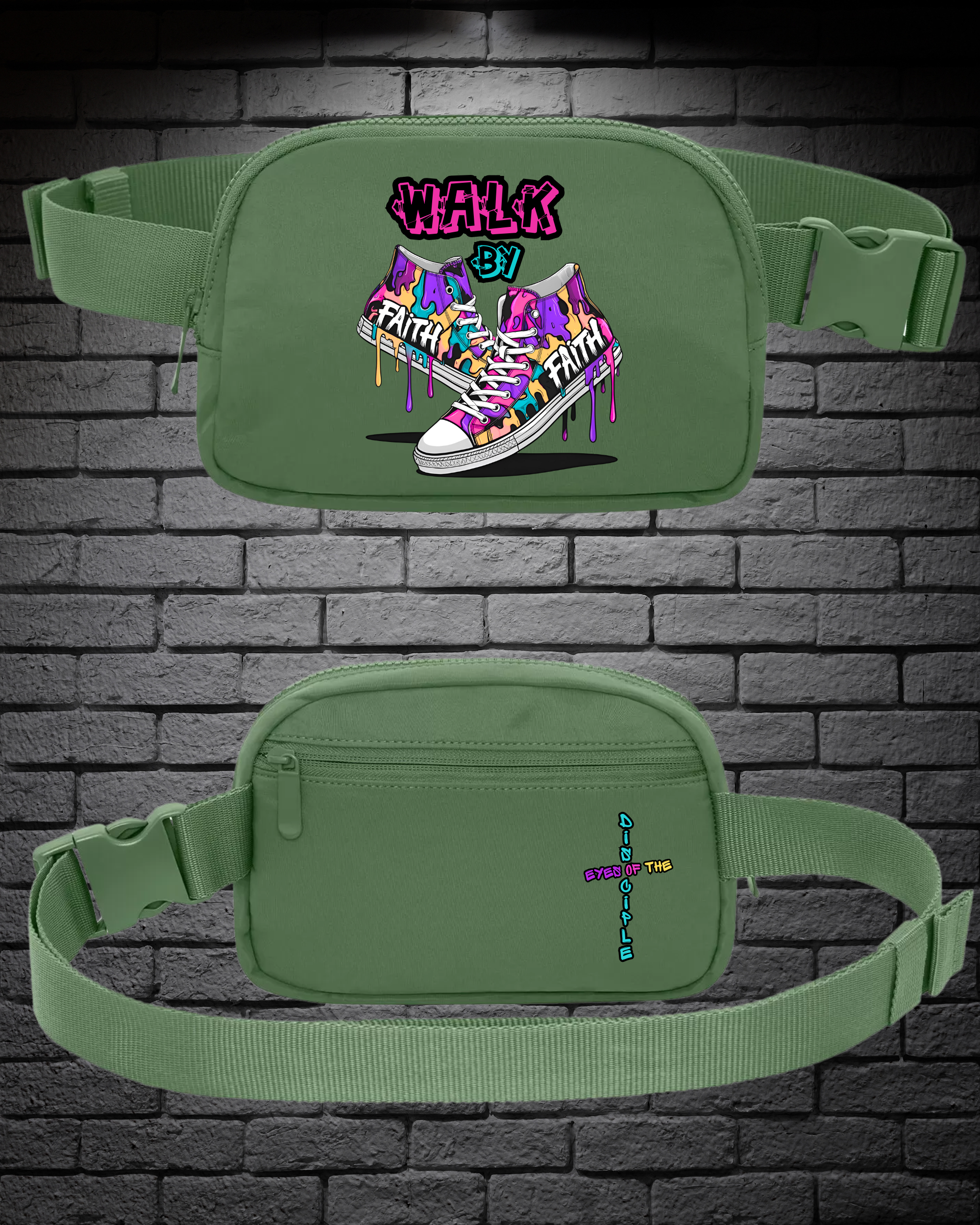 Balsam Green - Cross Body / Hip Bag