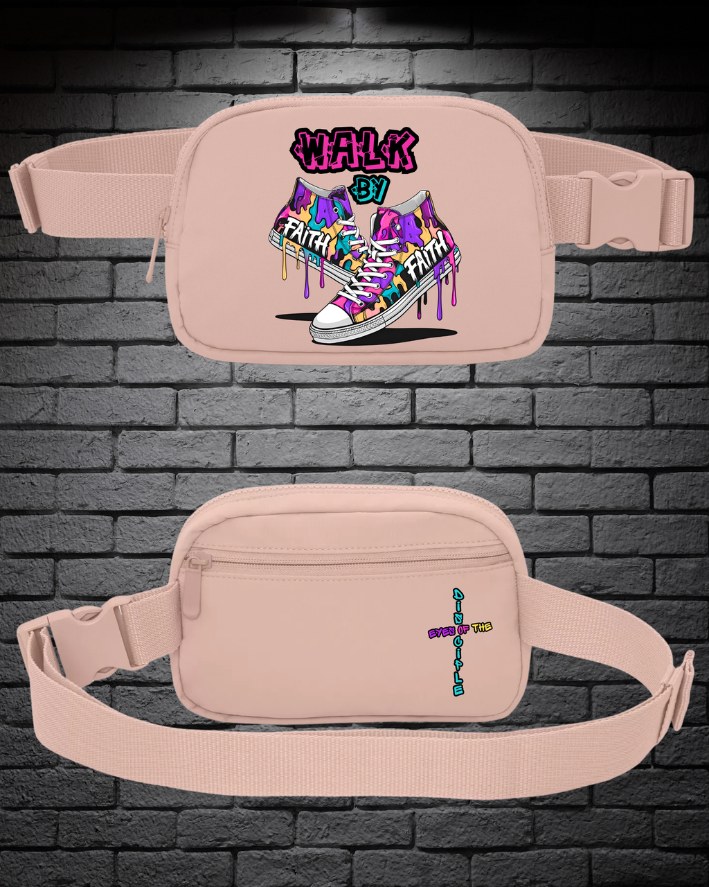 Dusty Rose - Cross Body / Hip Bag