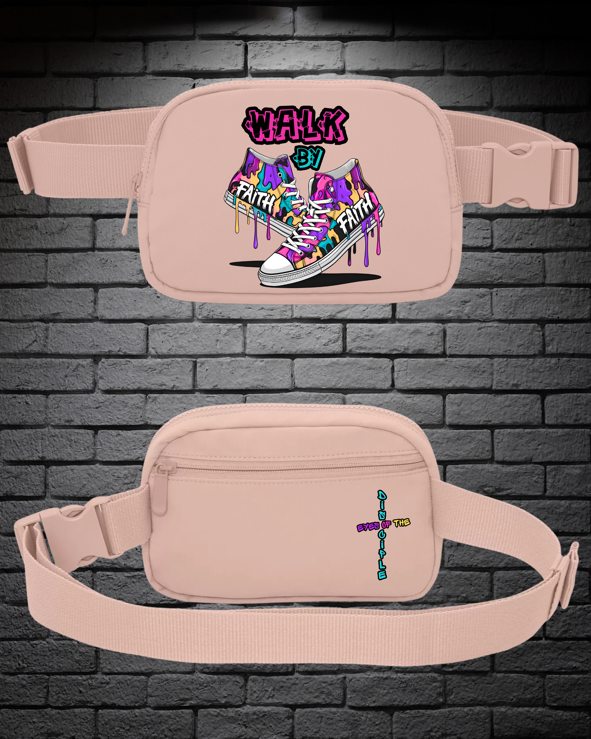 Dusty Rose - Cross Body / Hip Bag