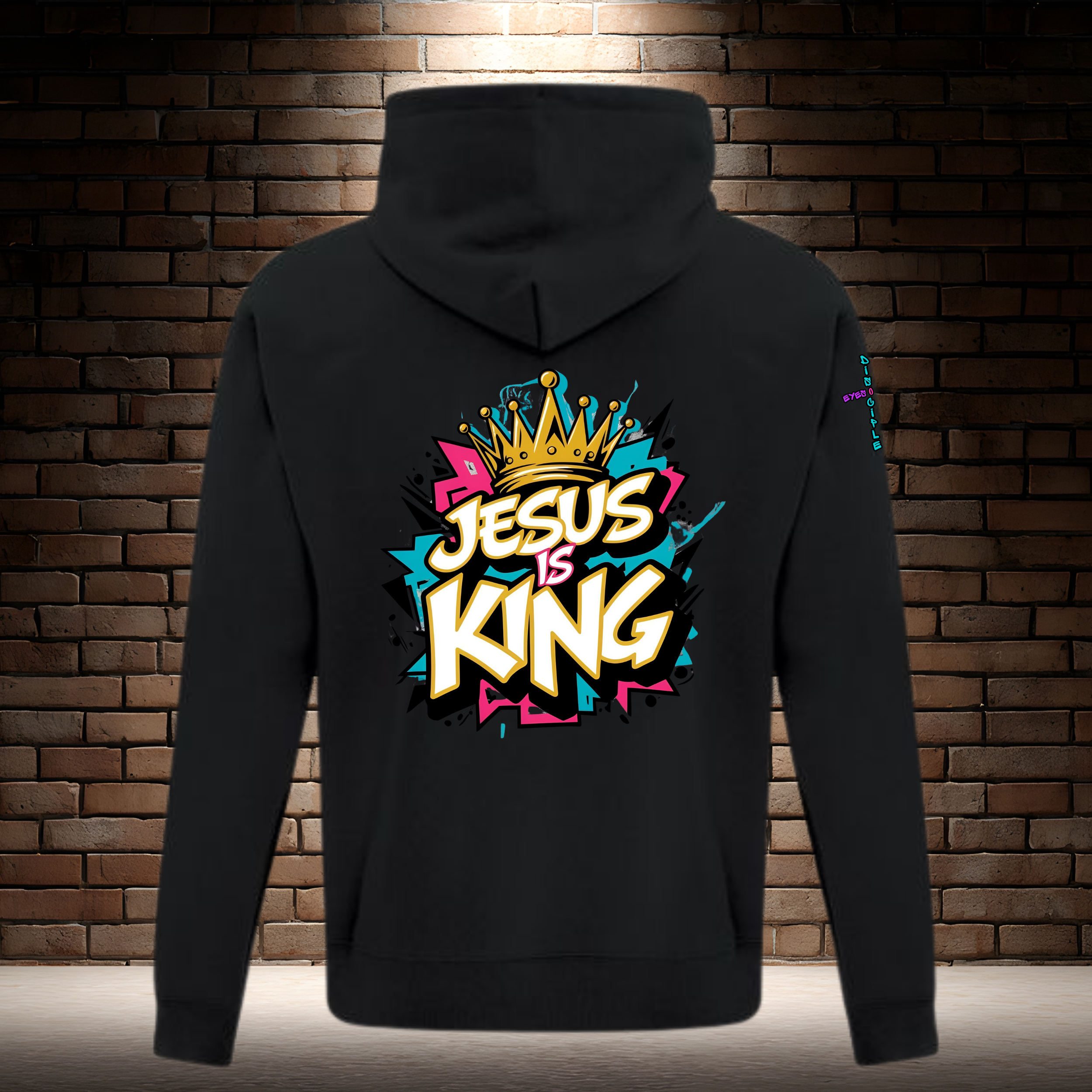 Jesus Is King - Color Burst
