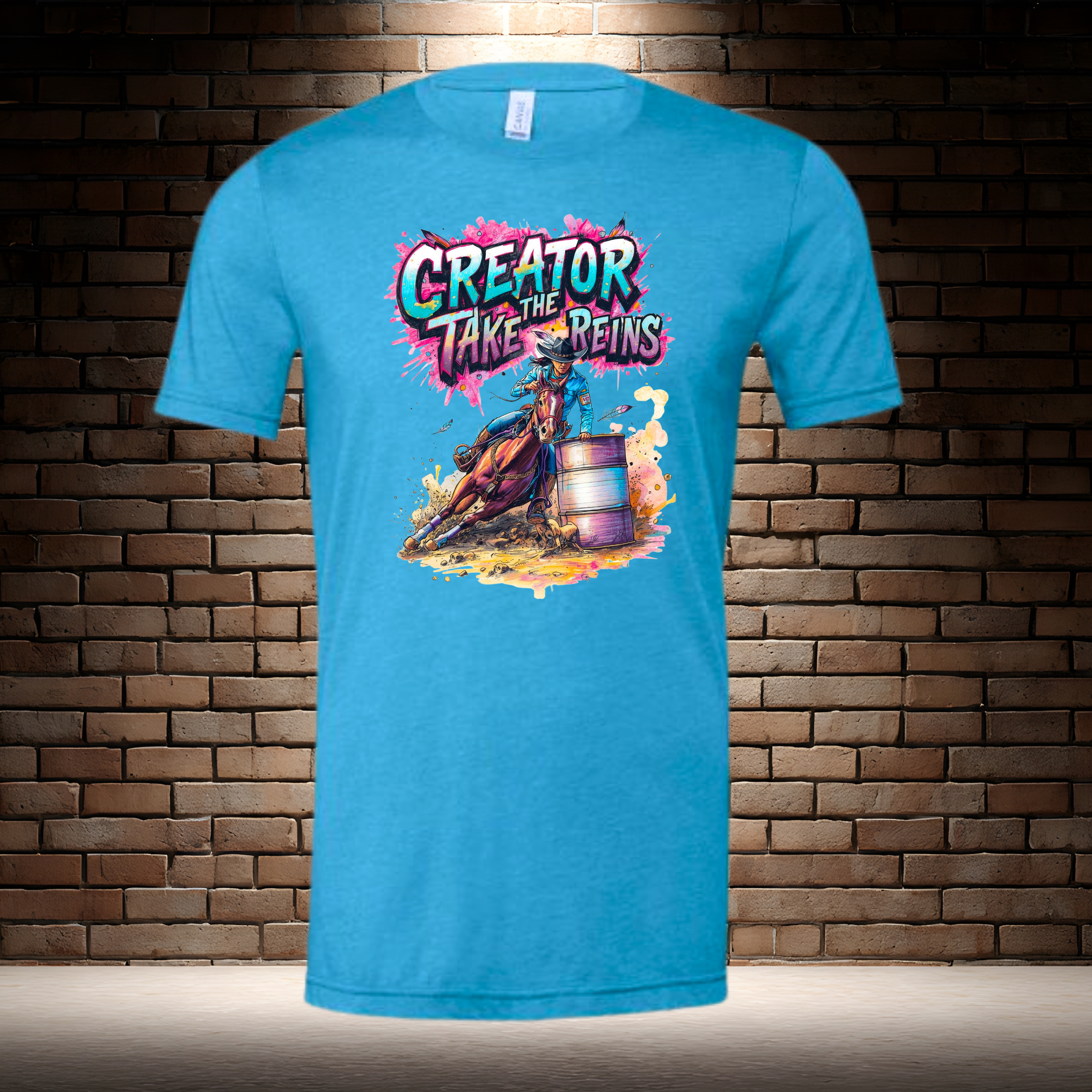 Creator Take The Reins - White/Turquoise Creator