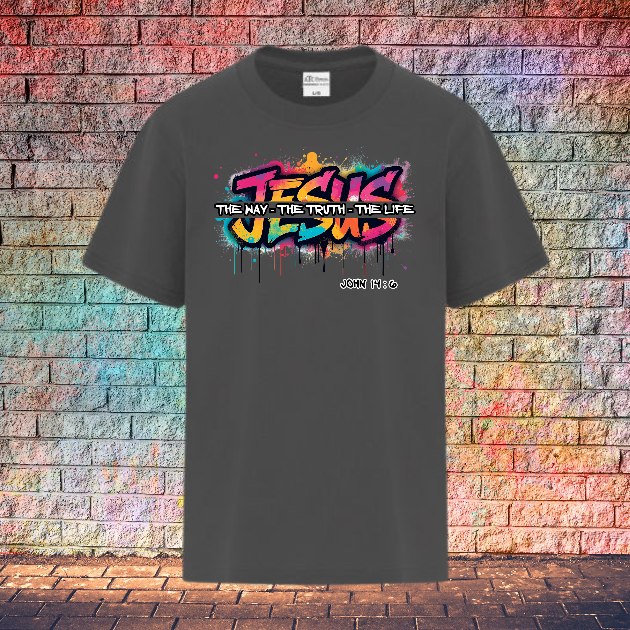 Jesus Is The Way The Truth The Life - Youth T-Shirt