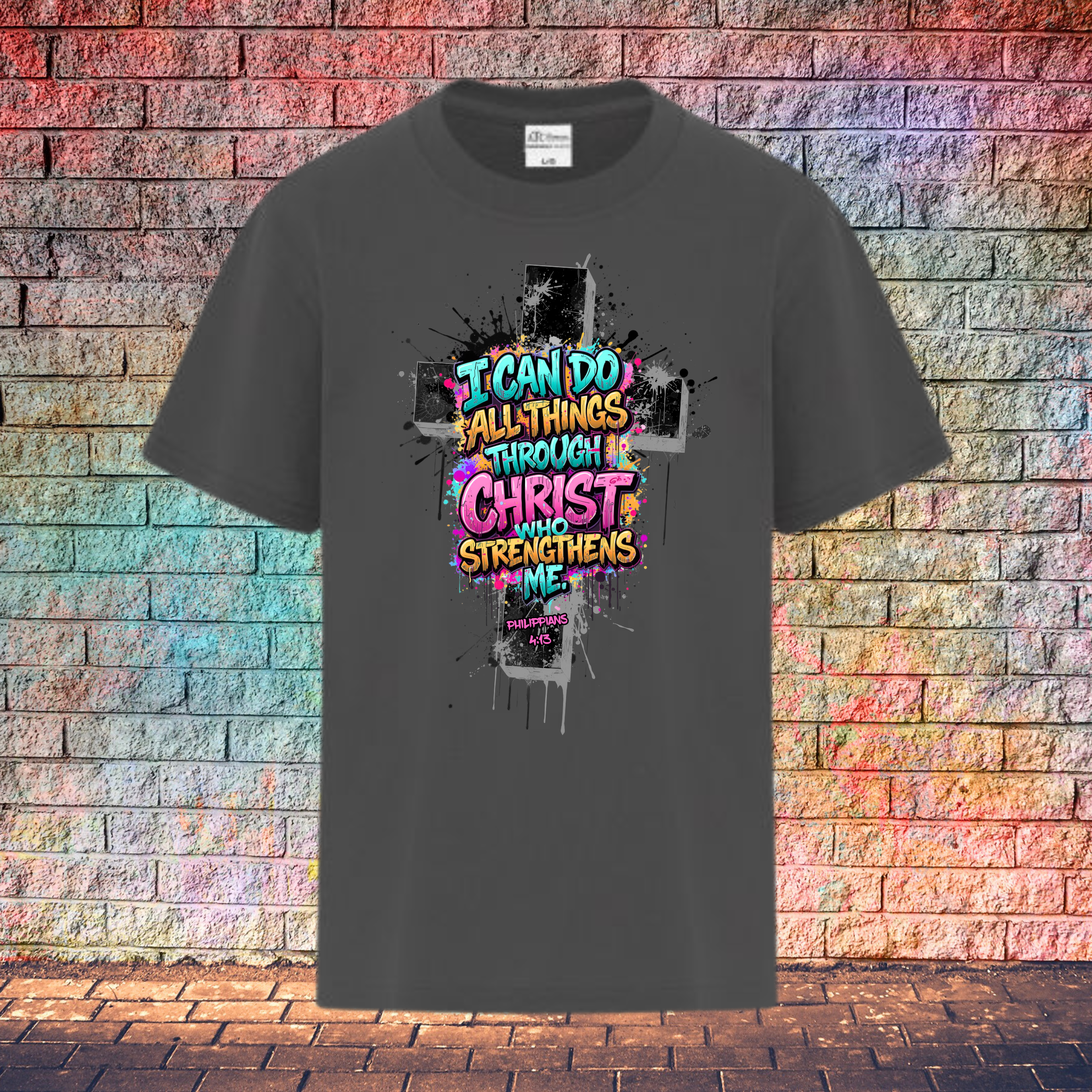 I Can Do All Things Through Christ Who Strengthens Me - Youth T-Shirt