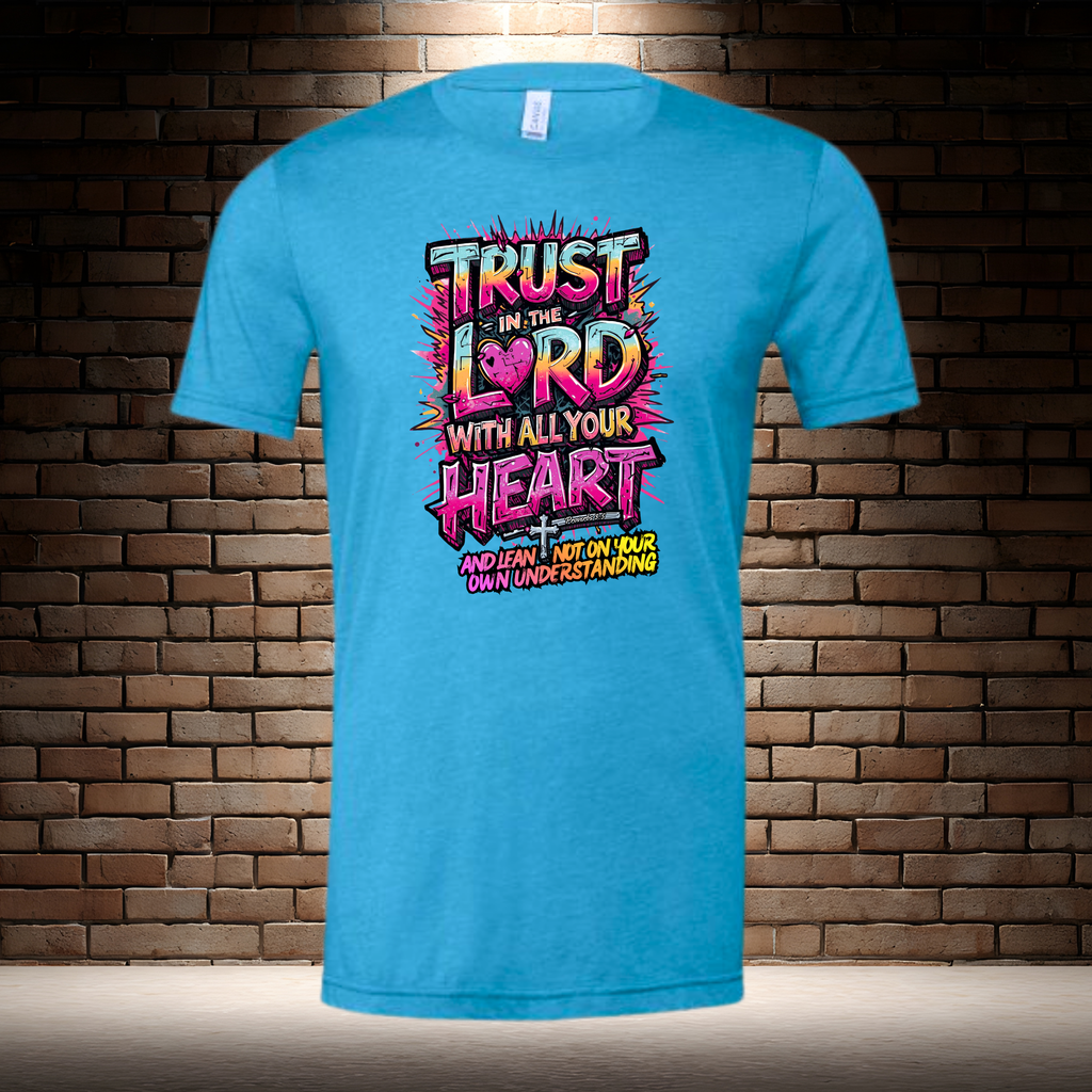 Trust In The Lord With All Your Heart And Lean Not On Your Own Understanding