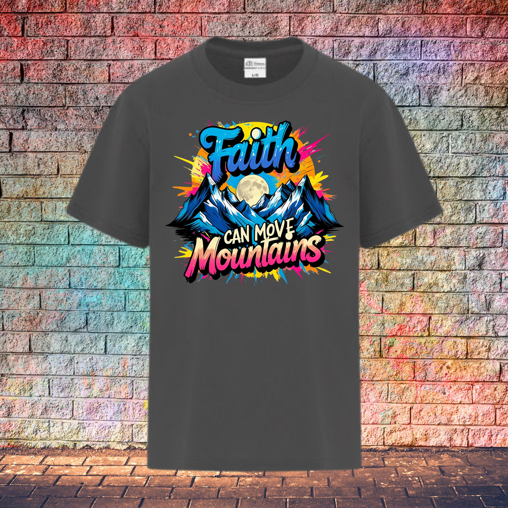 Faith Can Move Mountains - Youth T-Shirt
