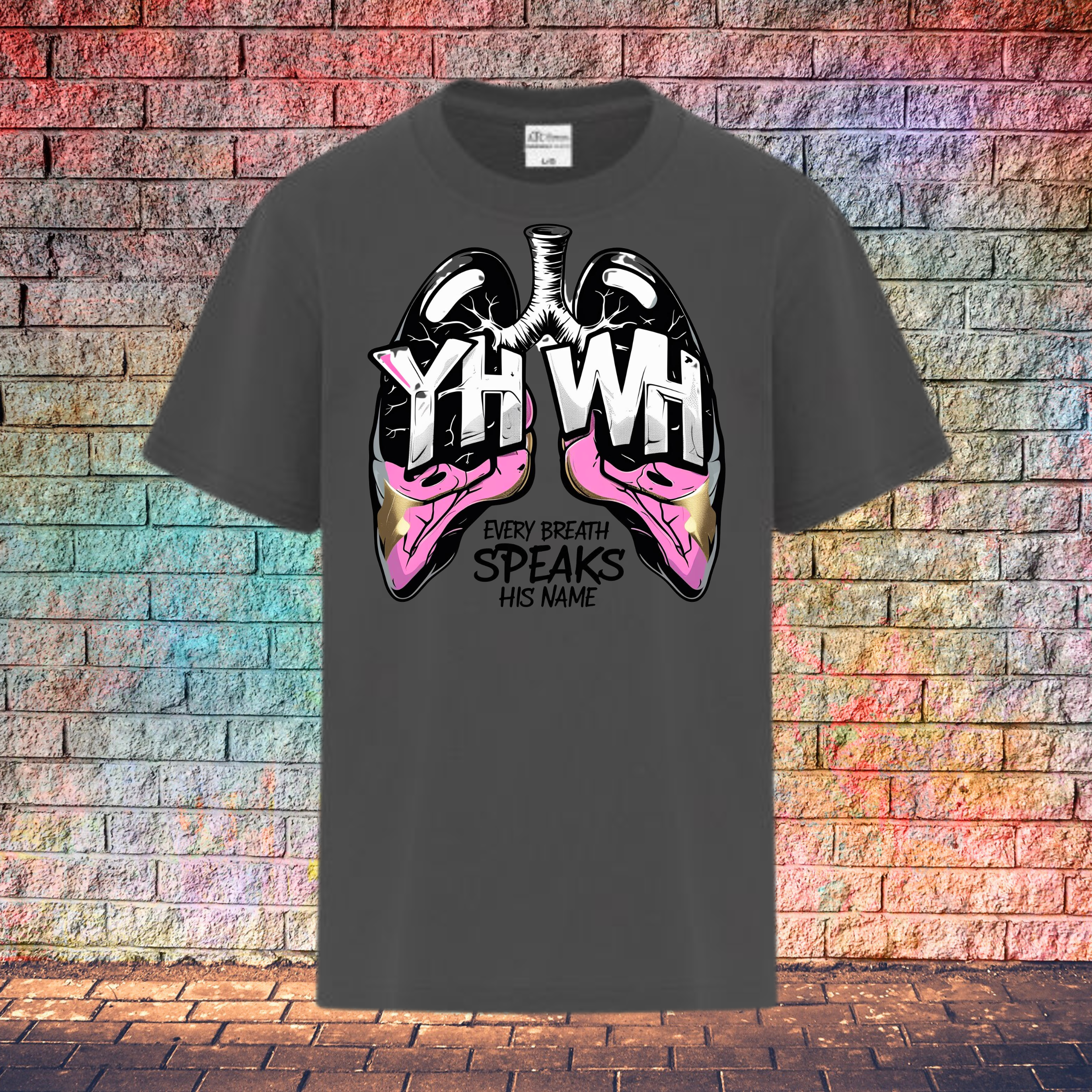 Yahweh Every Breath Speaks His Name - Youth T-Shirt