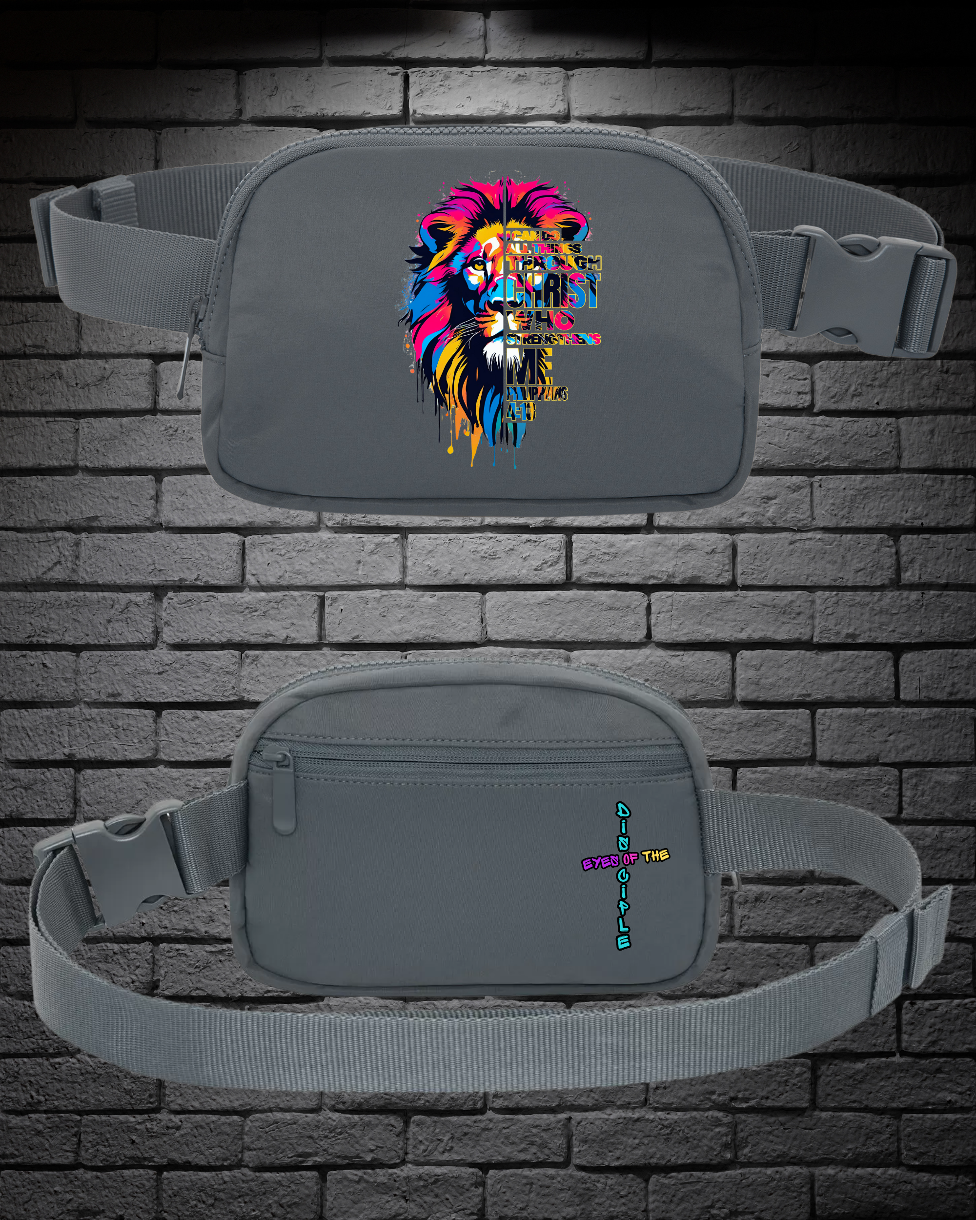 Storm Grey - Cross Body / Hip Bag