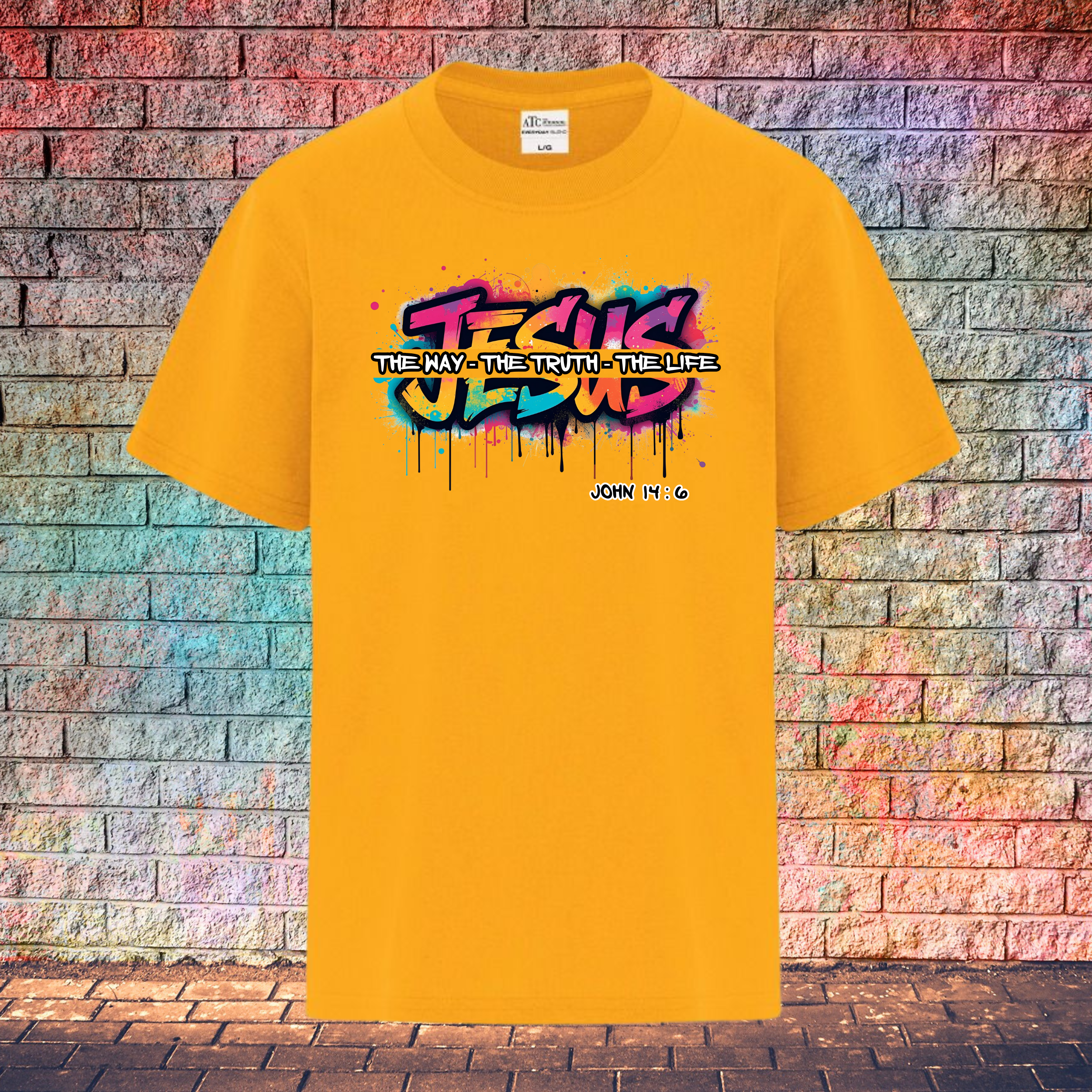 Jesus Is The Way The Truth The Life - Youth T-Shirt